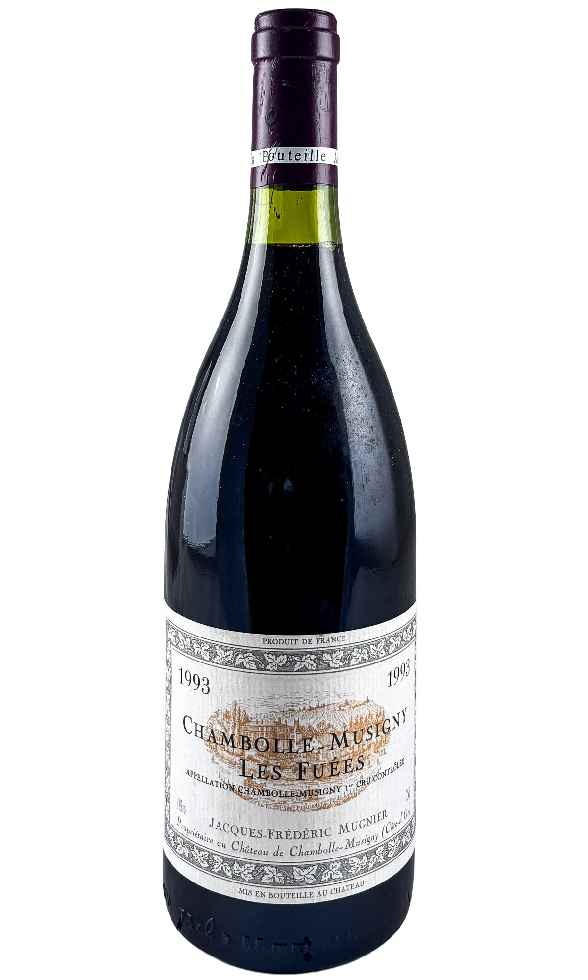 Bottle of Jacques-Frederic Mugnier, Chambolle-Musigny 1er Cru Les Fuees, 1993 - Red Wine - Flatiron Wines & Spirits - New York