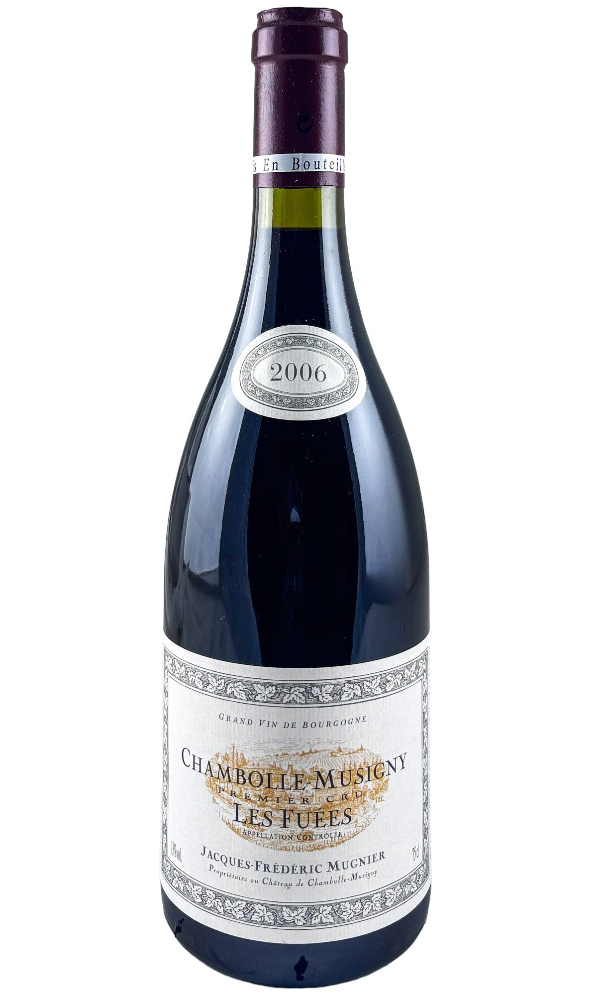 Bottle of Jacques-Frederic Mugnier, Chambolle-Musigny 1er Cru Les Fuees, 2006 - Red Wine - Flatiron Wines & Spirits - New York
