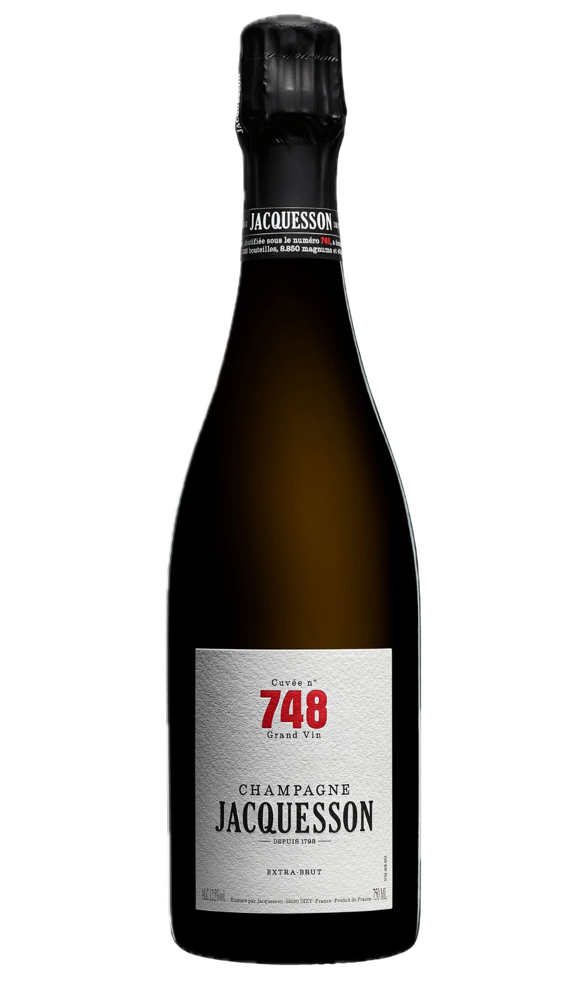 Bottle of Jacquesson, Champagne Extra Brut "Cuvee 748", NV - Sparkling Wine - Flatiron Wines & Spirits - New York