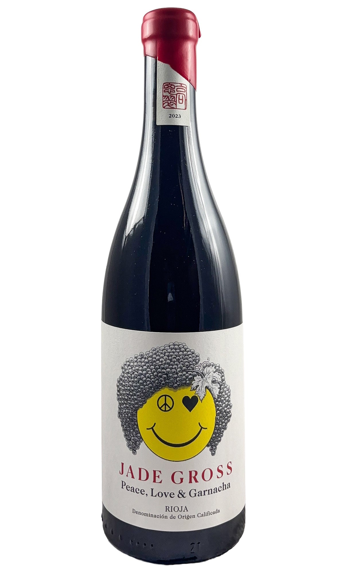 Bottle of Jade Gross, Peace Love and Garnacha Rioja, 2023 - Red Wine - Flatiron Wines & Spirits - New York