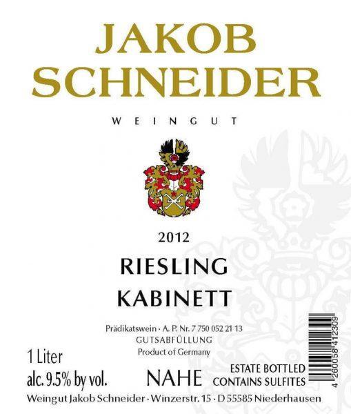 Bottle of Jakob Schneider, Niederhauser Riesling Kabinett, 2025 (Pre-Arrival, ETA Late Fall 2026) - White Wine - Flatiron Wines & Spirits - New York