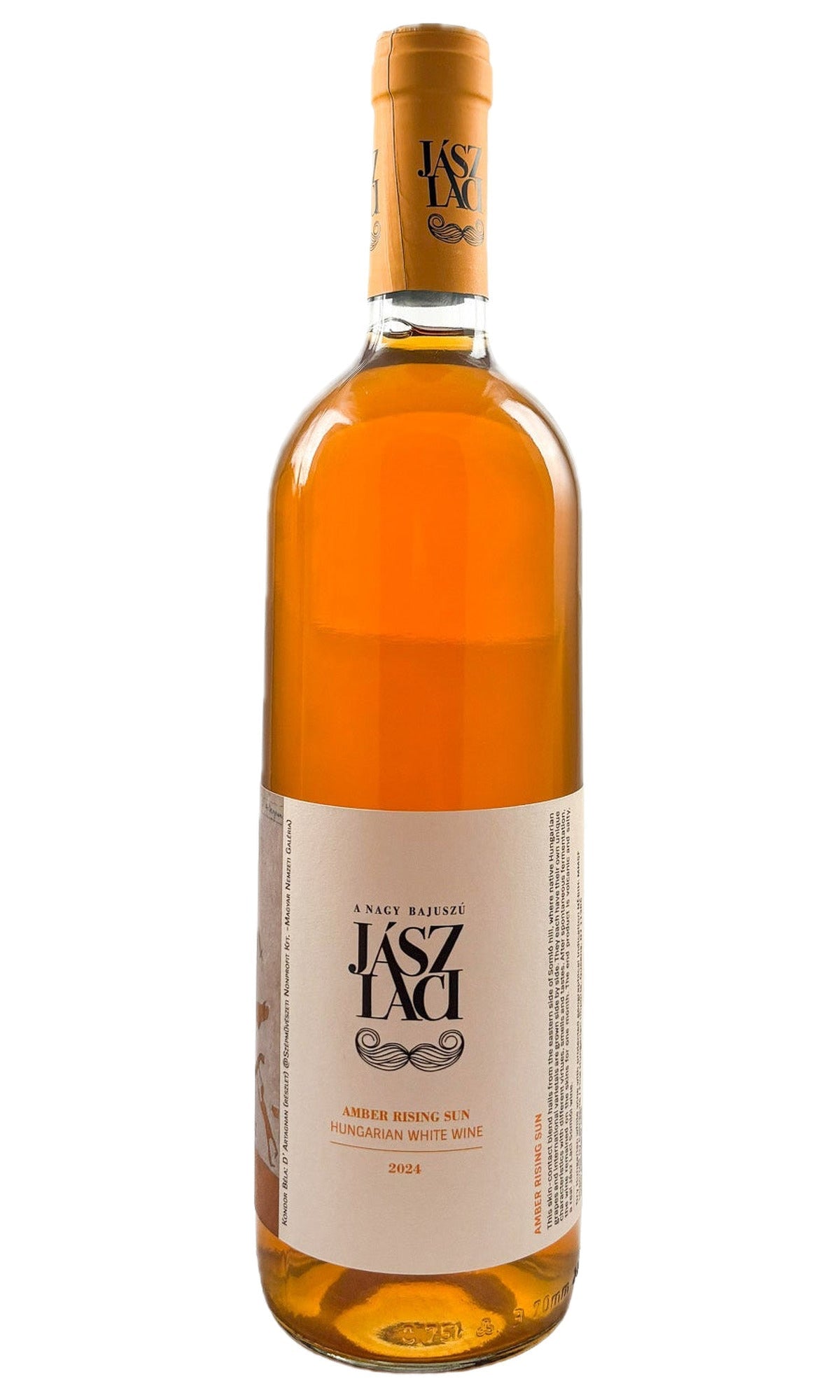 Bottle of Jasz Laci, Rising Sun, 2024 - Orange Wine - Flatiron Wines & Spirits - New York