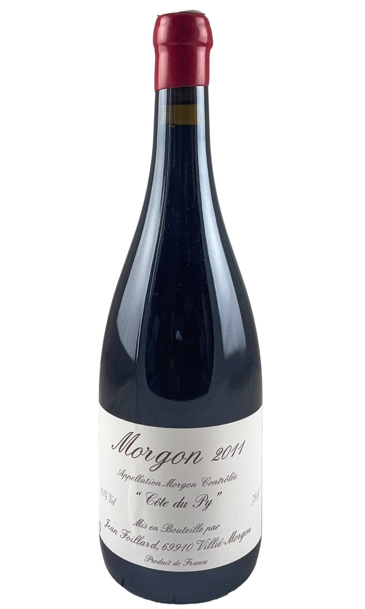 Bottle of Jean Foillard, Morgon Cote du Py, 2011 - Red Wine - Flatiron Wines & Spirits - New York