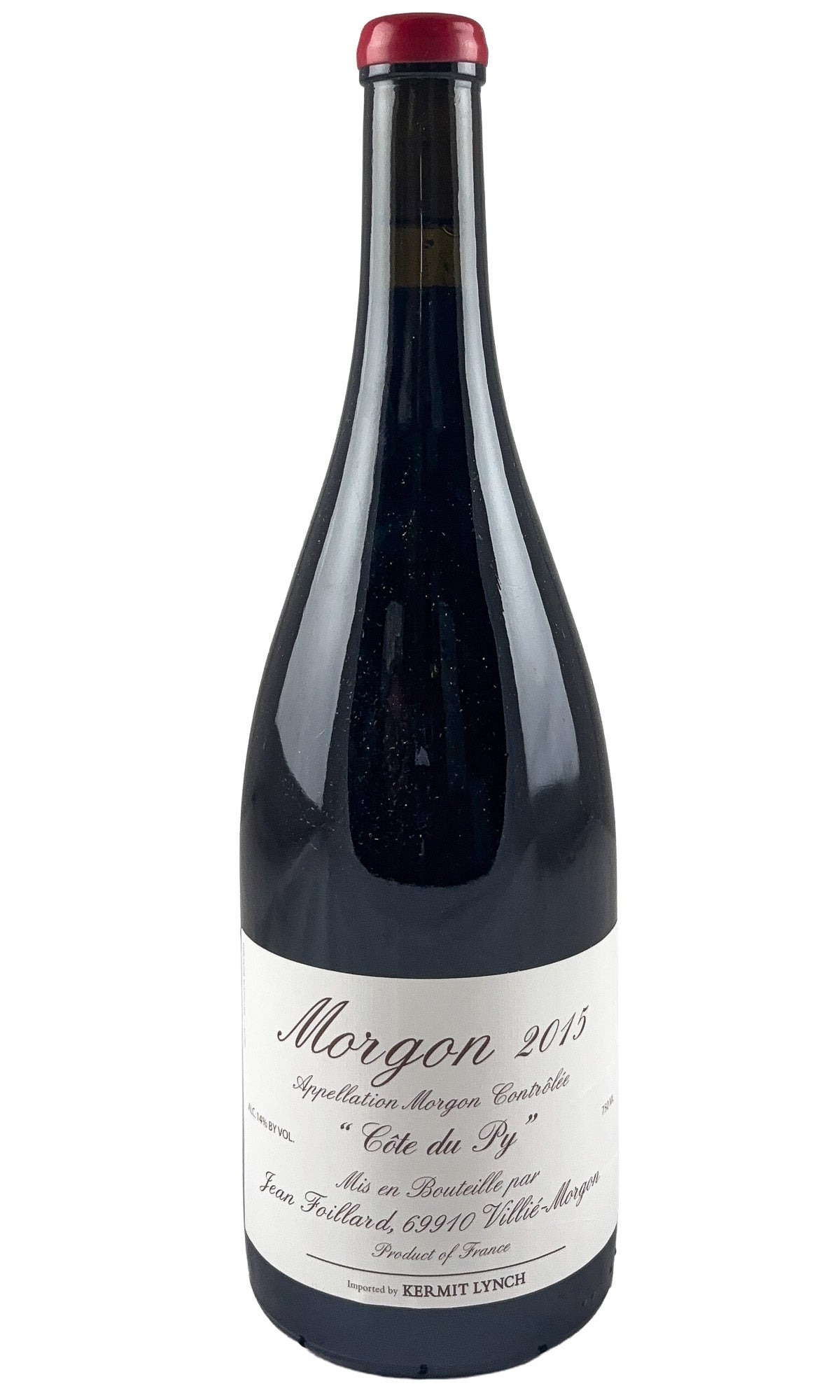 Bottle of Jean Foillard, Morgon Cote du Py, 2015 - Red Wine - Flatiron Wines & Spirits - New York