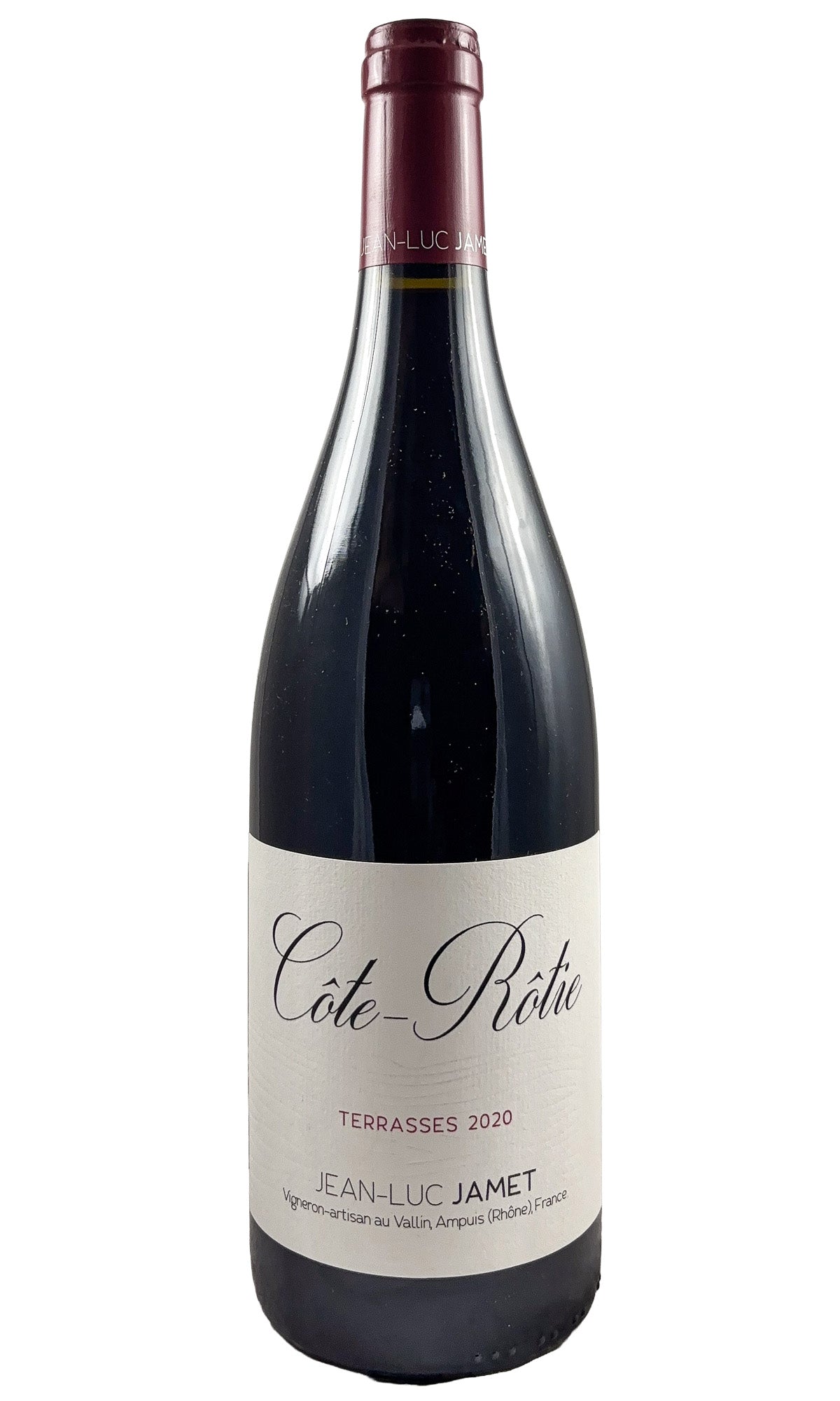 Bottle of Jean-Luc Jamet, Cote Rotie Les Terrasses, 2020 - Red Wine - Flatiron Wines & Spirits - New York