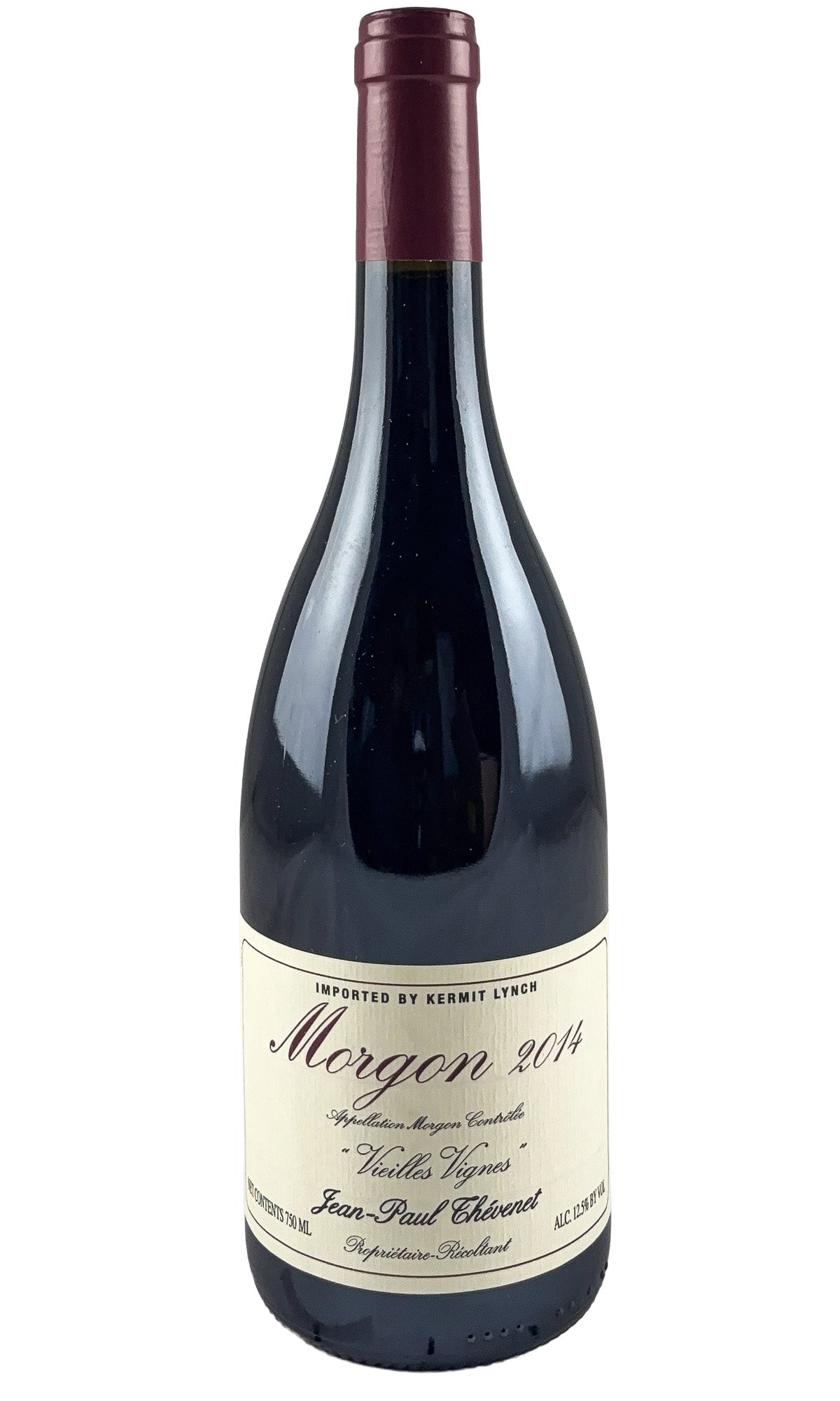 Bottle of Jean-Paul Thevenet, Morgon Vieilles Vignes, 2014 - Red Wine - Flatiron Wines & Spirits - New York