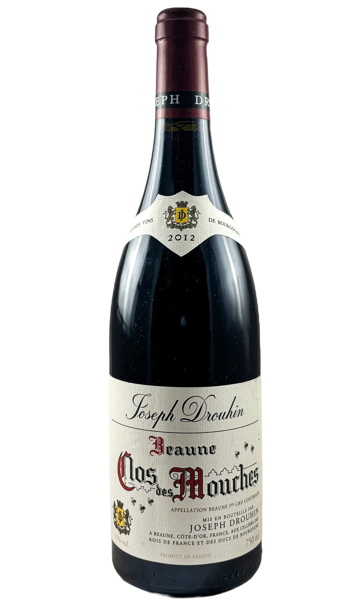 Bottle of Joseph Drouhin, Beaune 1er Cru Clos des Mouches, 2012 - Red Wine - Flatiron Wines & Spirits - New York