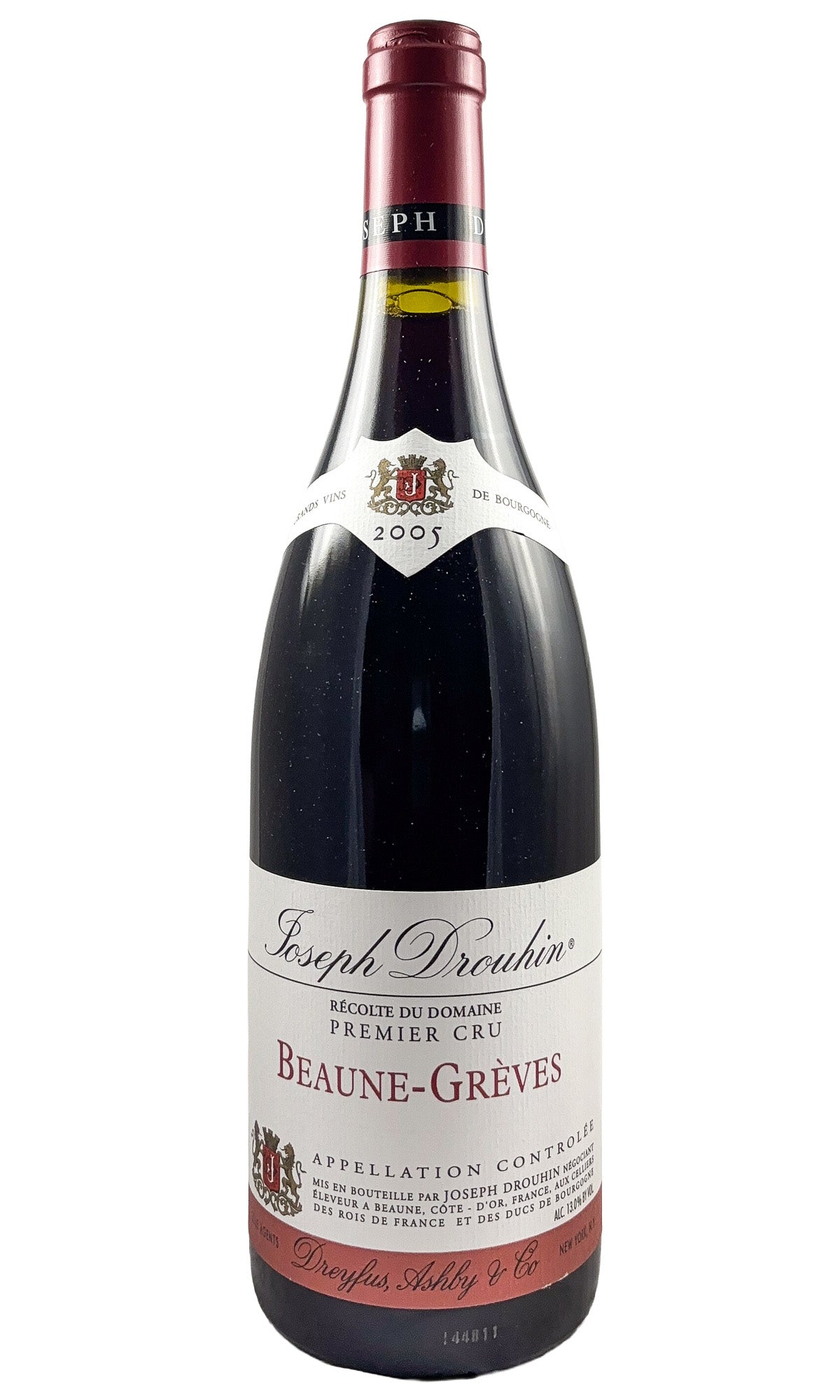 Bottle of Joseph Drouhin, Beaune 1er Cru Greves, 2005 - Red Wine - Flatiron Wines & Spirits - New York