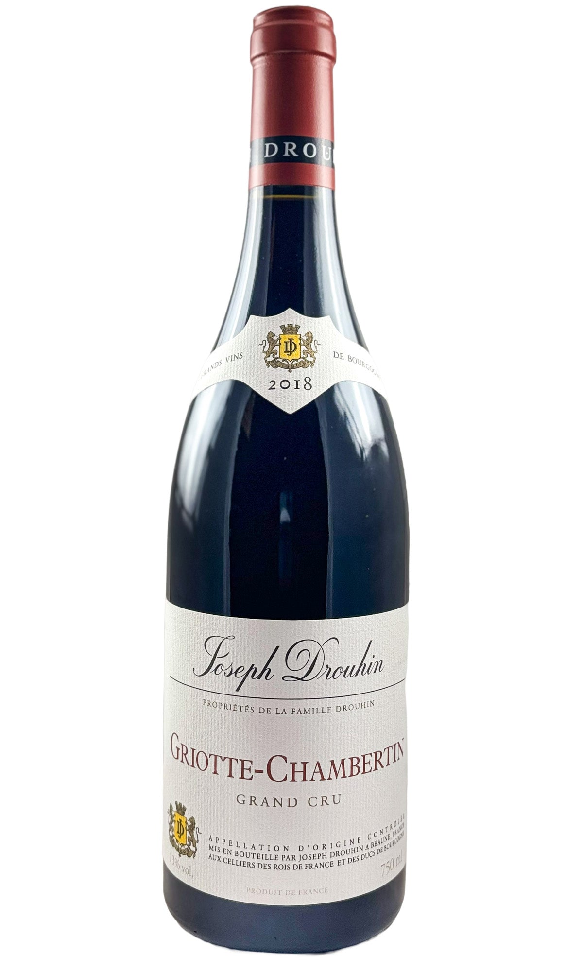 Bottle of Joseph Drouhin, Griotte Chambertin Grand Cru, 2018 - Red Wine - Flatiron Wines & Spirits - New York