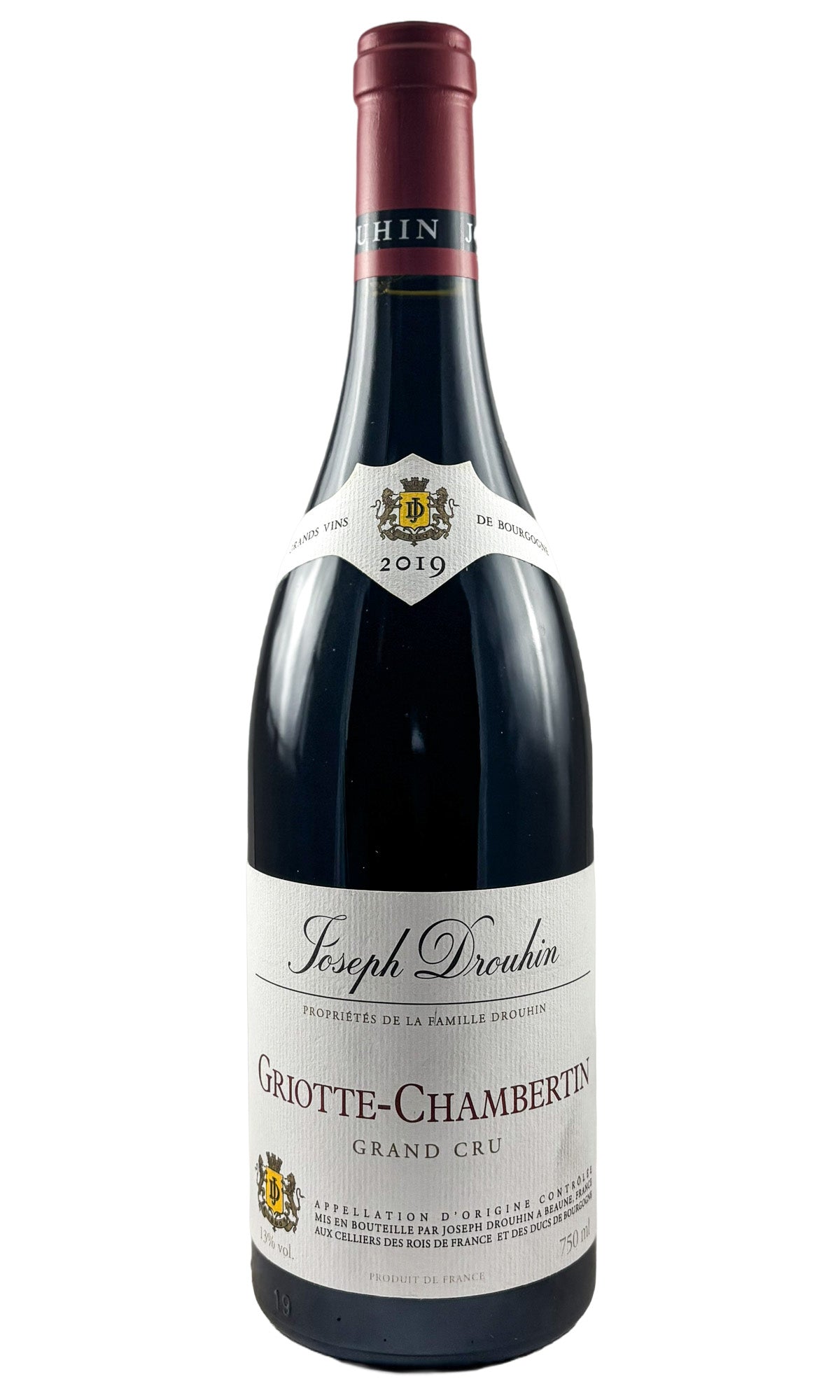 Bottle of Joseph Drouhin, Griotte-Chambertin Grand Cru, 2019 - Red Wine - Flatiron Wines & Spirits - New York