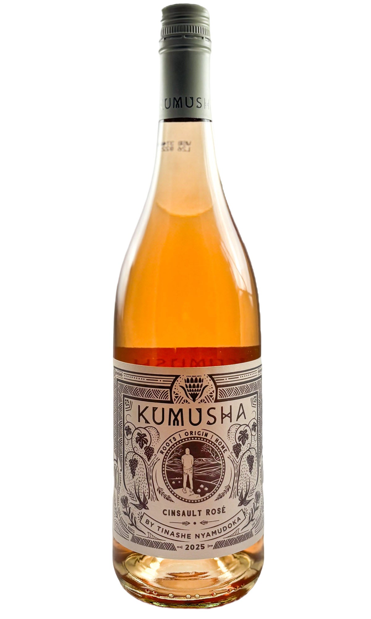 Bottle of Kumusha, Western Cap Cinsault Rose, 2025 - Rosé Wine - Flatiron Wines & Spirits - New York