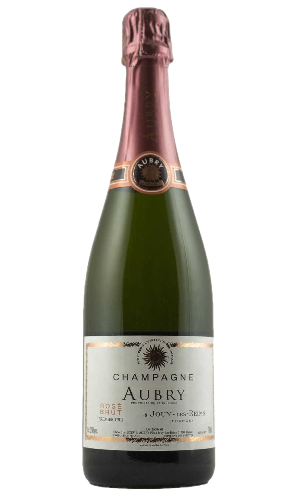 Bottle of L Aubry Fils, Champagne Rose Brut, NV - Sparkling Wine - Flatiron Wines & Spirits - New York