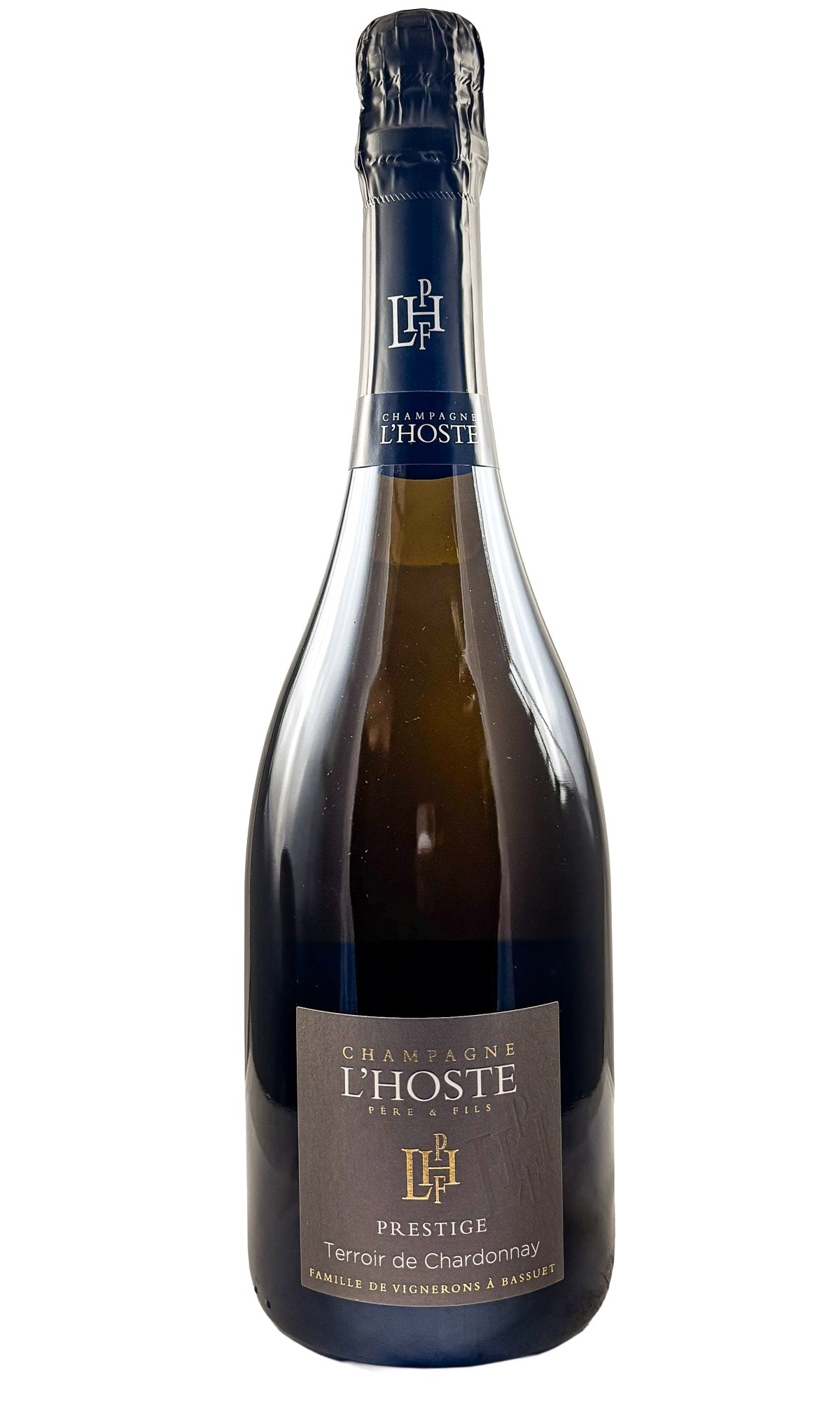 Bottle of L'Hoste Pere et Fils, Champagne Brut Terroir De Chardonnay, NV - Sparkling Wine - Flatiron Wines & Spirits - New York