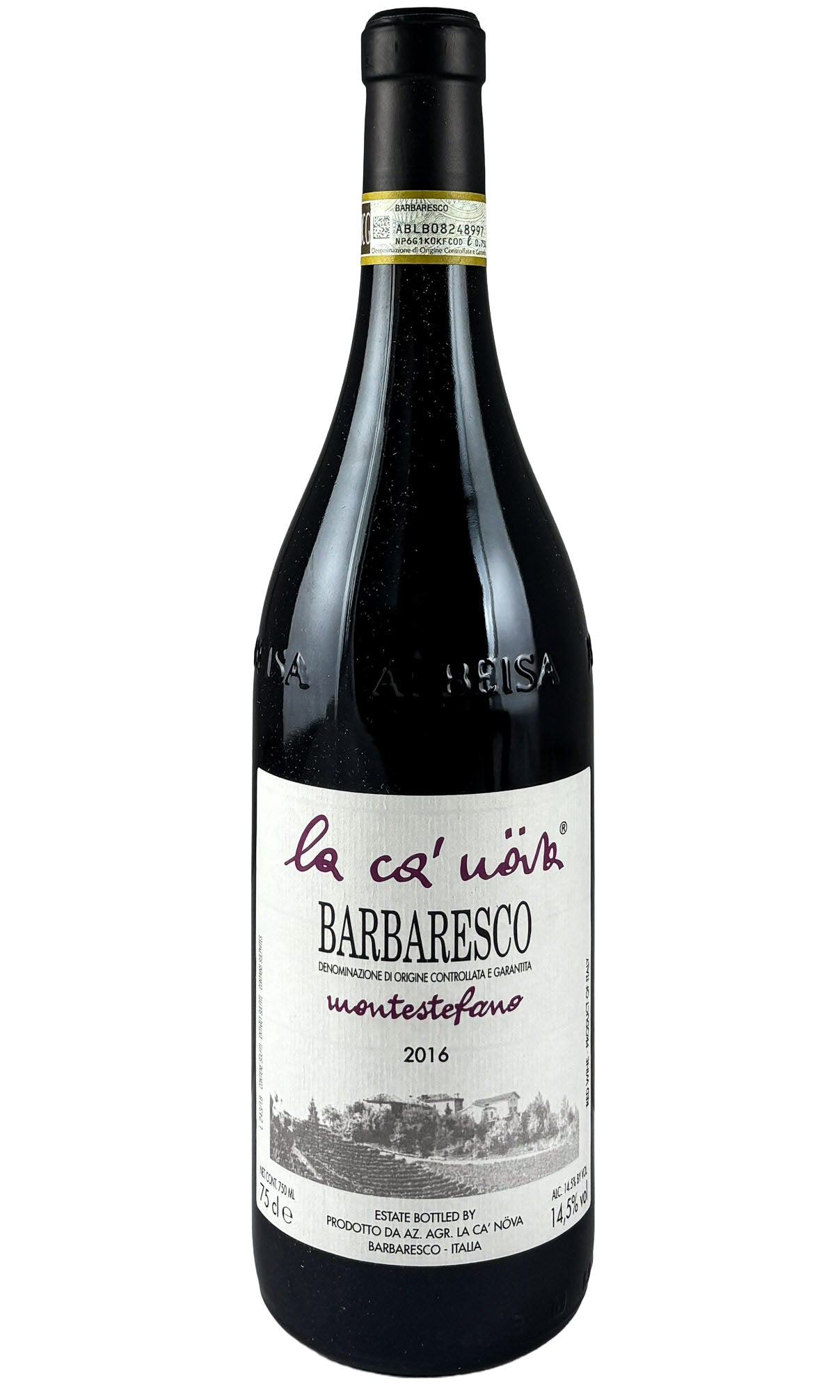 Bottle of La Ca'Nova, Barbaresco "Montestefano", 2016 - Red Wine - Flatiron Wines & Spirits - New York