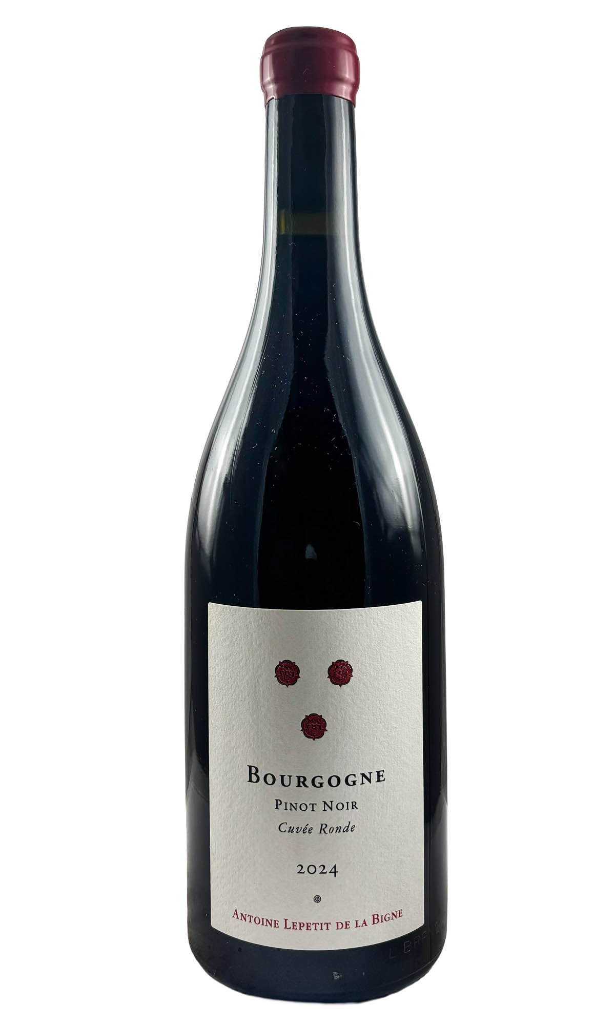 Bottle of La Pierre Ronde (Antoine Lepetit de la Bigne), Bourgogne Pinot Noir Cuvee Ronde, 2024 - Red Wine - Flatiron Wines & Spirits - New York