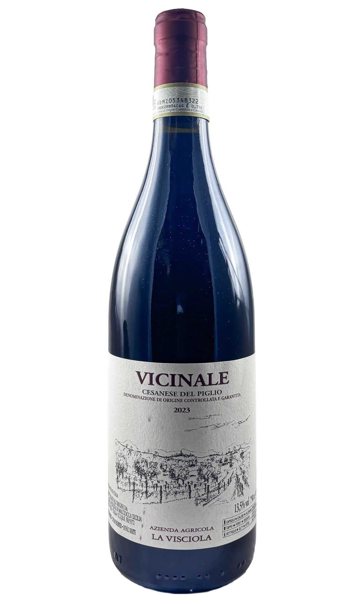 Bottle of La Visciola, Cesanese Del Piglio Vicinale, 2023 - Red Wine - Flatiron Wines & Spirits - New York