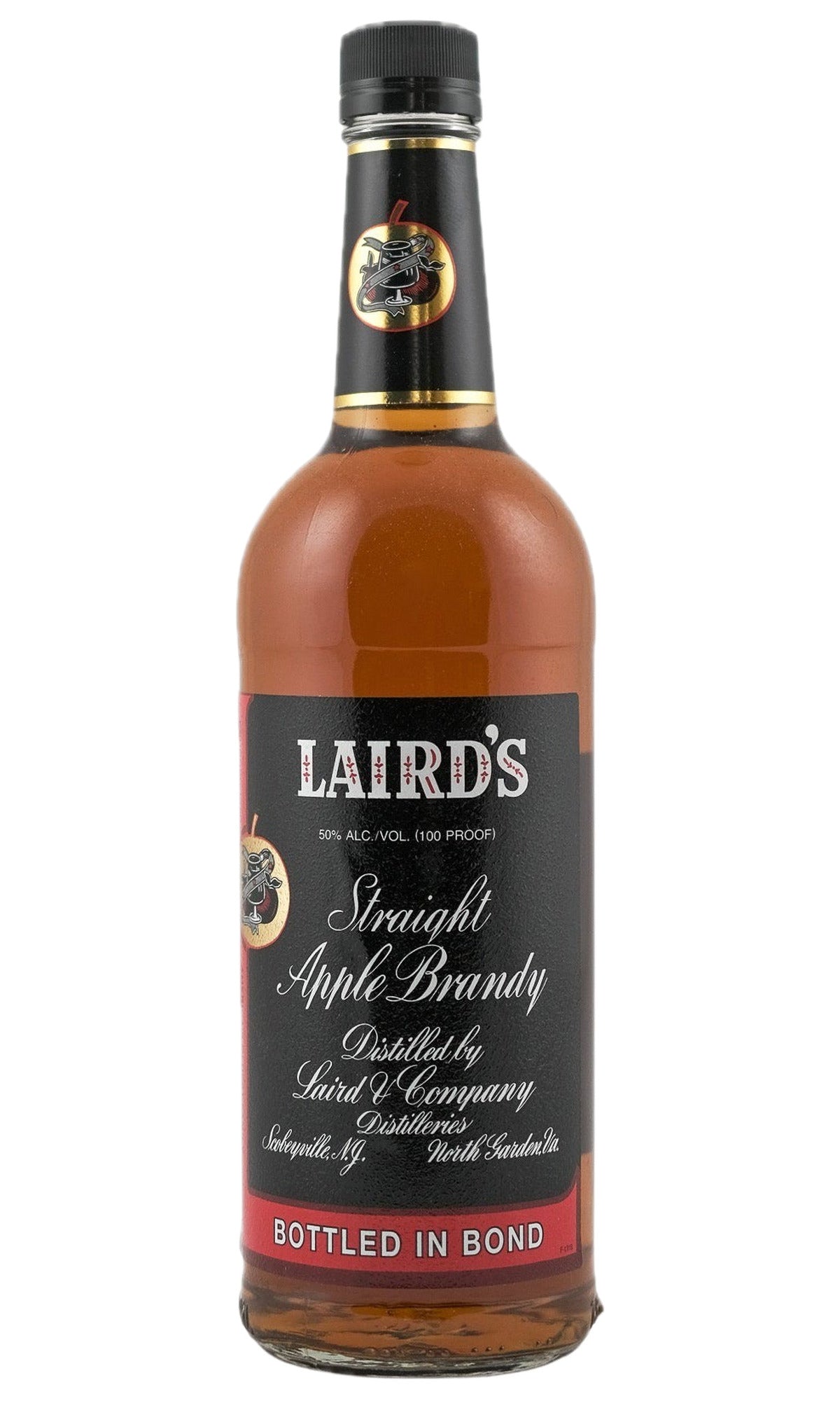 Bottle of Laird's, Bottled in Bond Apple Brandy (100 Proof), NV - Spirit - Flatiron Wines & Spirits - New York