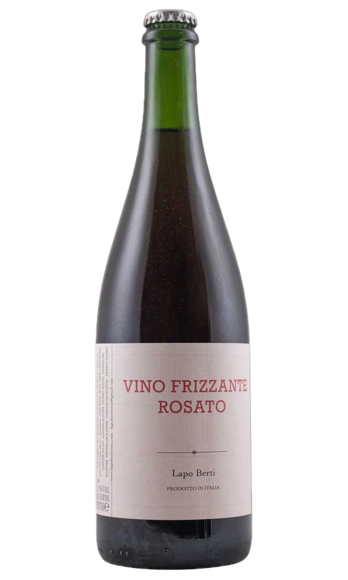 Bottle of Lapo Berti, Nebbiolo Rose Petillant Naturel, NV - Sparkling Wine - Flatiron Wines & Spirits - New York