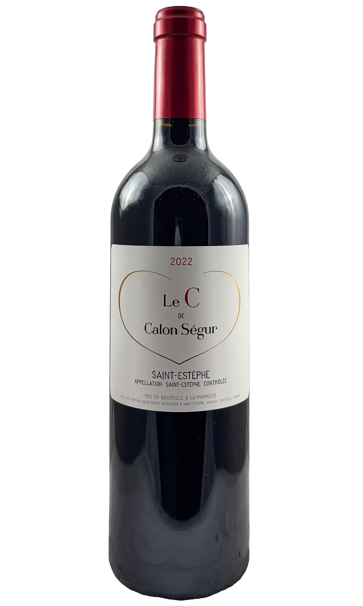 Le C de Calon Segur, Saint-Estephe, 2022 – Flatiron Wines