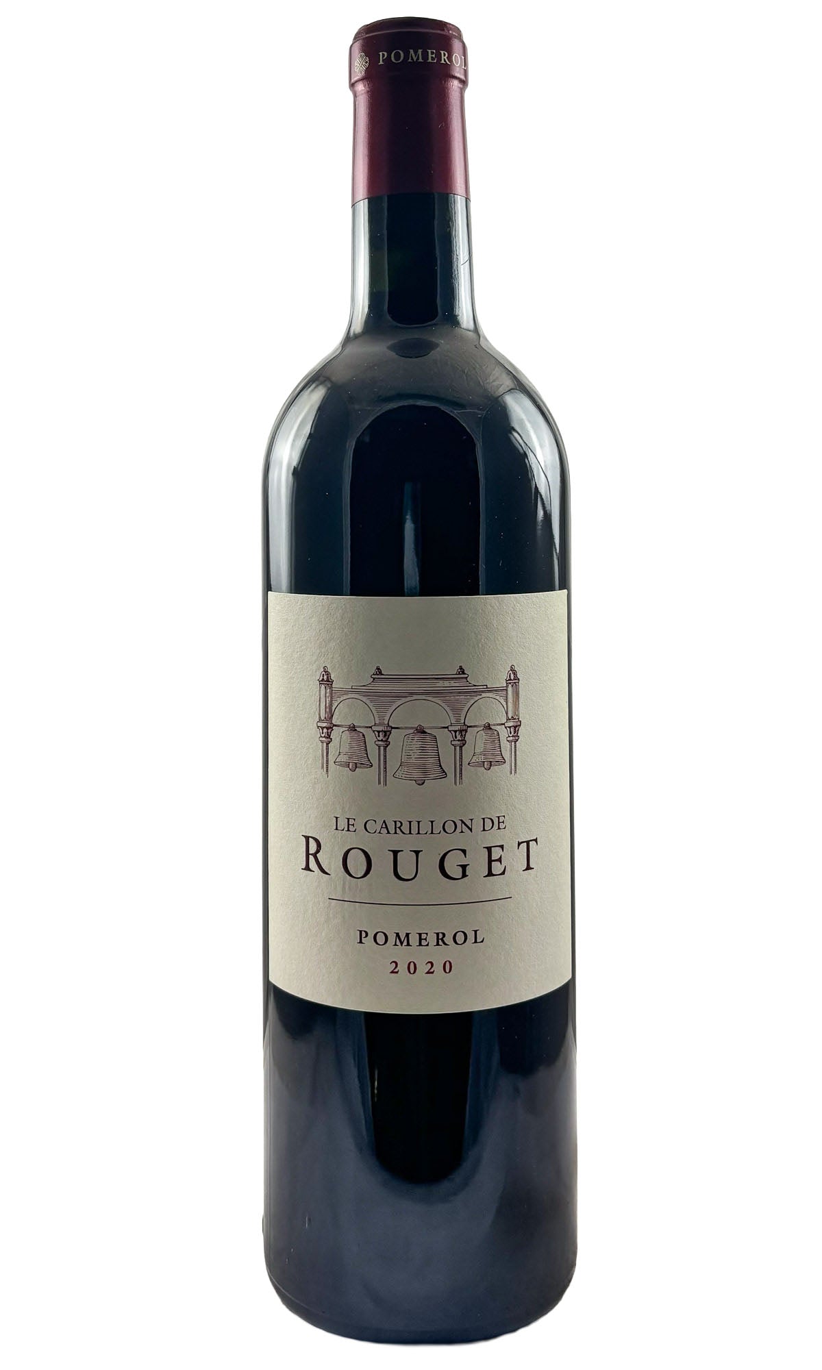 Bottle of Le Carillon de Rouget, Pomerol, 2020 - Red Wine - Flatiron Wines & Spirits - New York