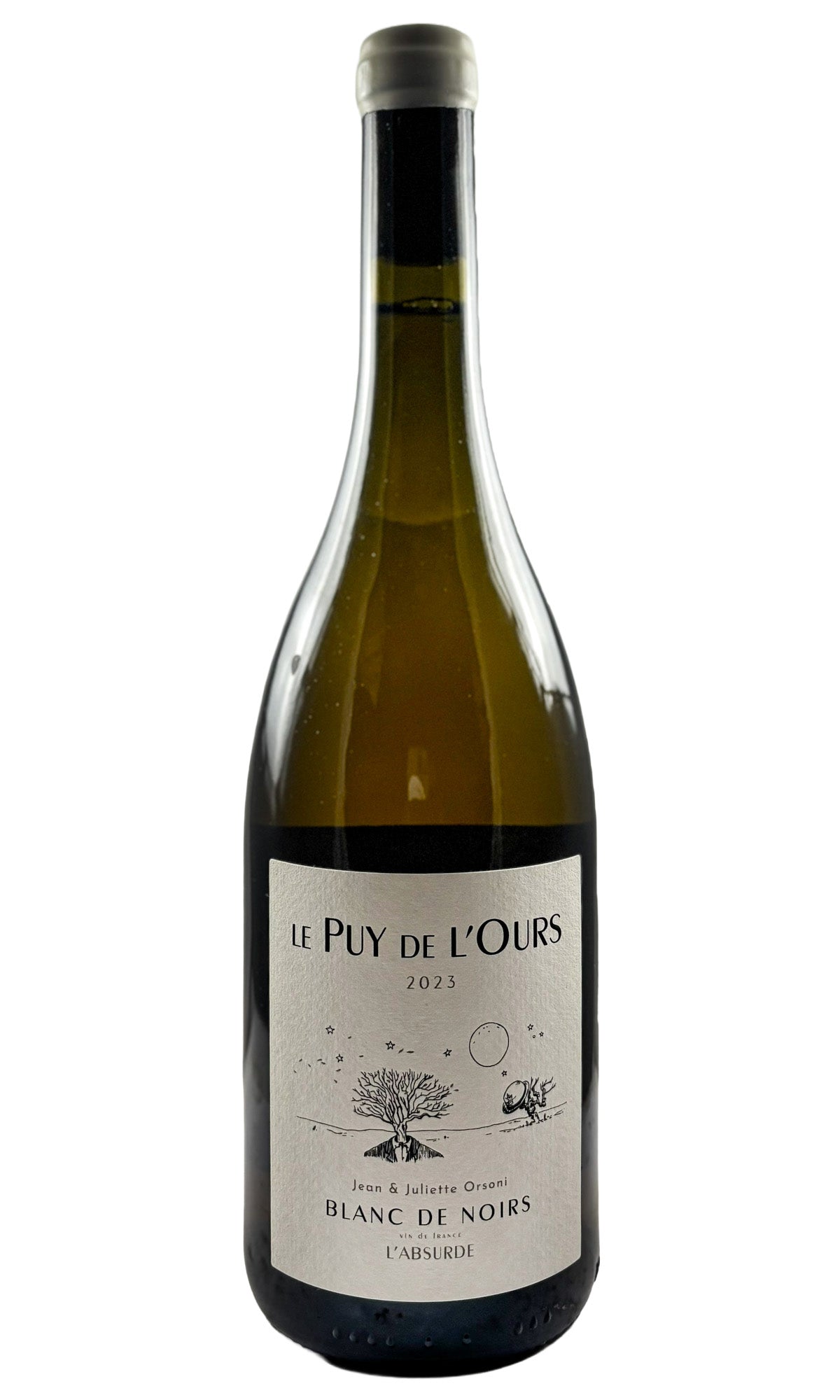 Bottle of Le Puy de L'Ours, L'Absurde Blanc De Noirs, 2023 - White Wine - Flatiron Wines & Spirits - New York