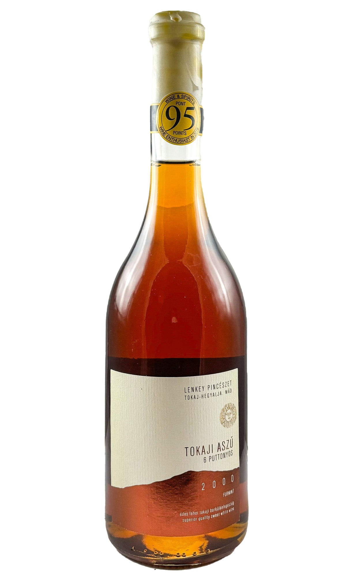 Bottle of Lenkey Pinceszet, Tokaji Aszu 6 Puttonyos, 2000 (500mL) - White Wine - Flatiron Wines & Spirits - New York
