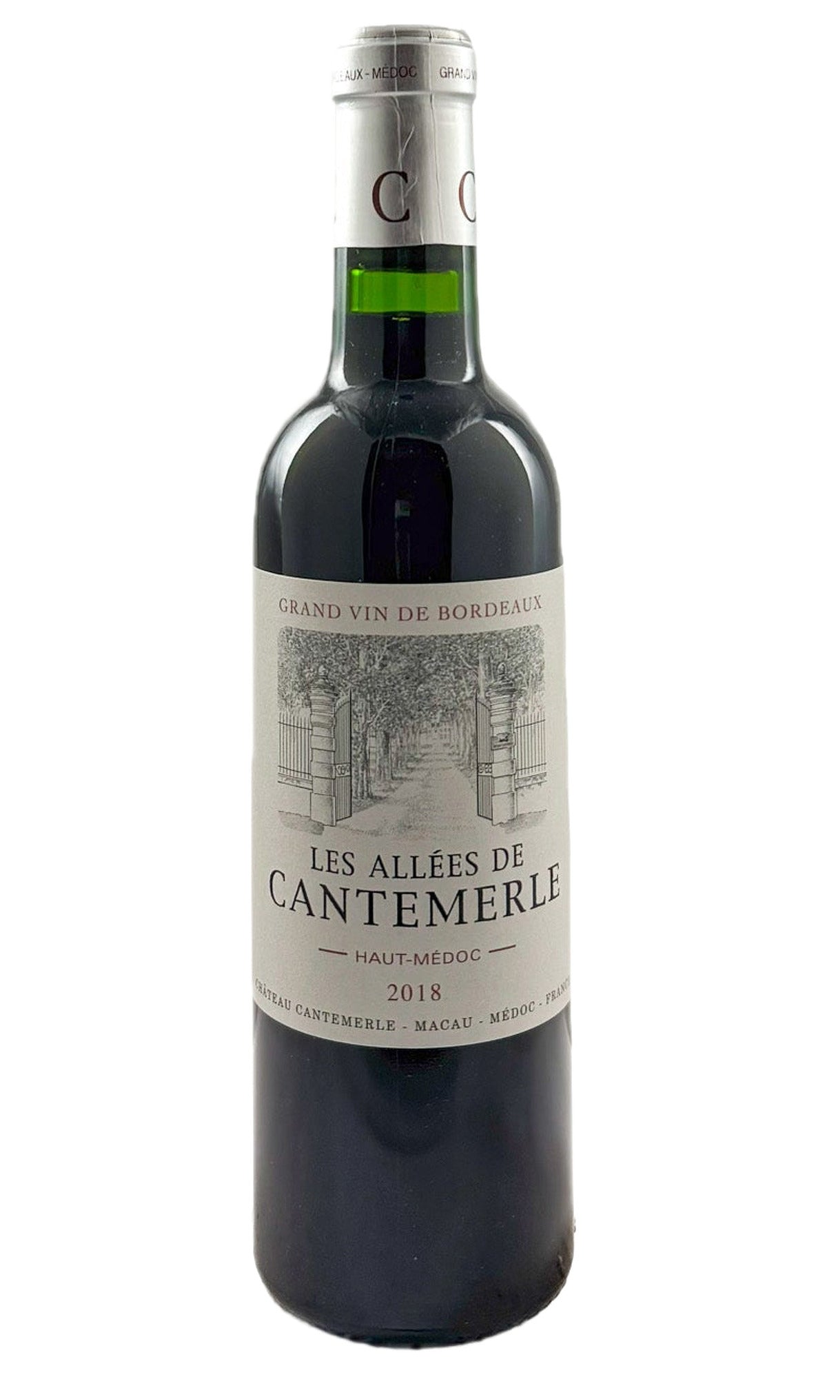 Bottle of Les Allees de Cantemerle, Haut-Medoc, 2018 (375ml) (Ex-Negociant) - Red Wine - Flatiron Wines & Spirits - New York