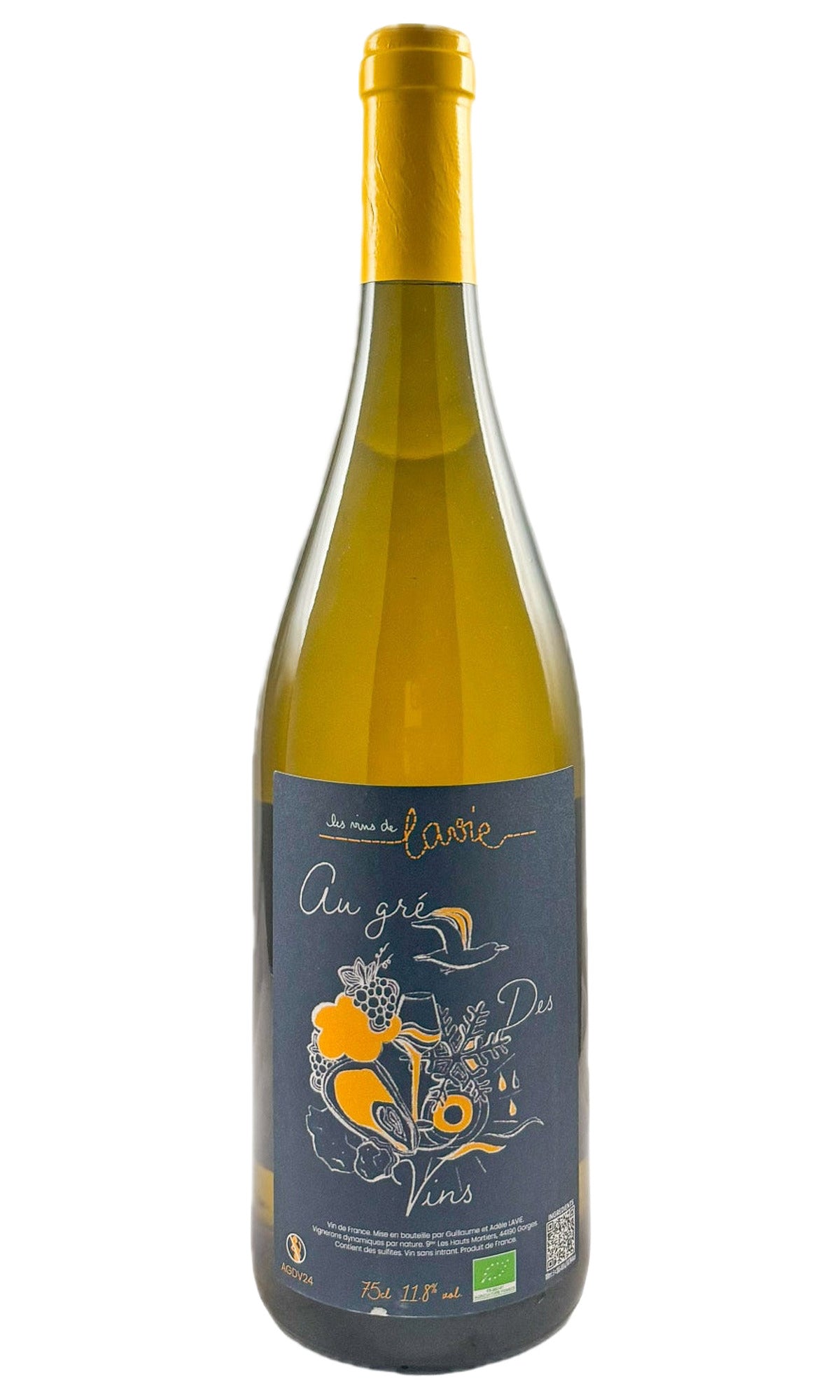 Bottle of Les Vins de Lavie, Au Gre des Vins, 2024 - White Wine - Flatiron Wines & Spirits - New York