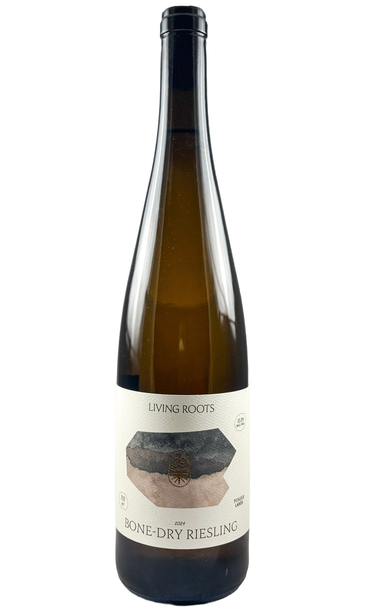 Bottle of Living Roots, Bone-Dry Riesling, 2024 - White Wine - Flatiron Wines & Spirits - New York