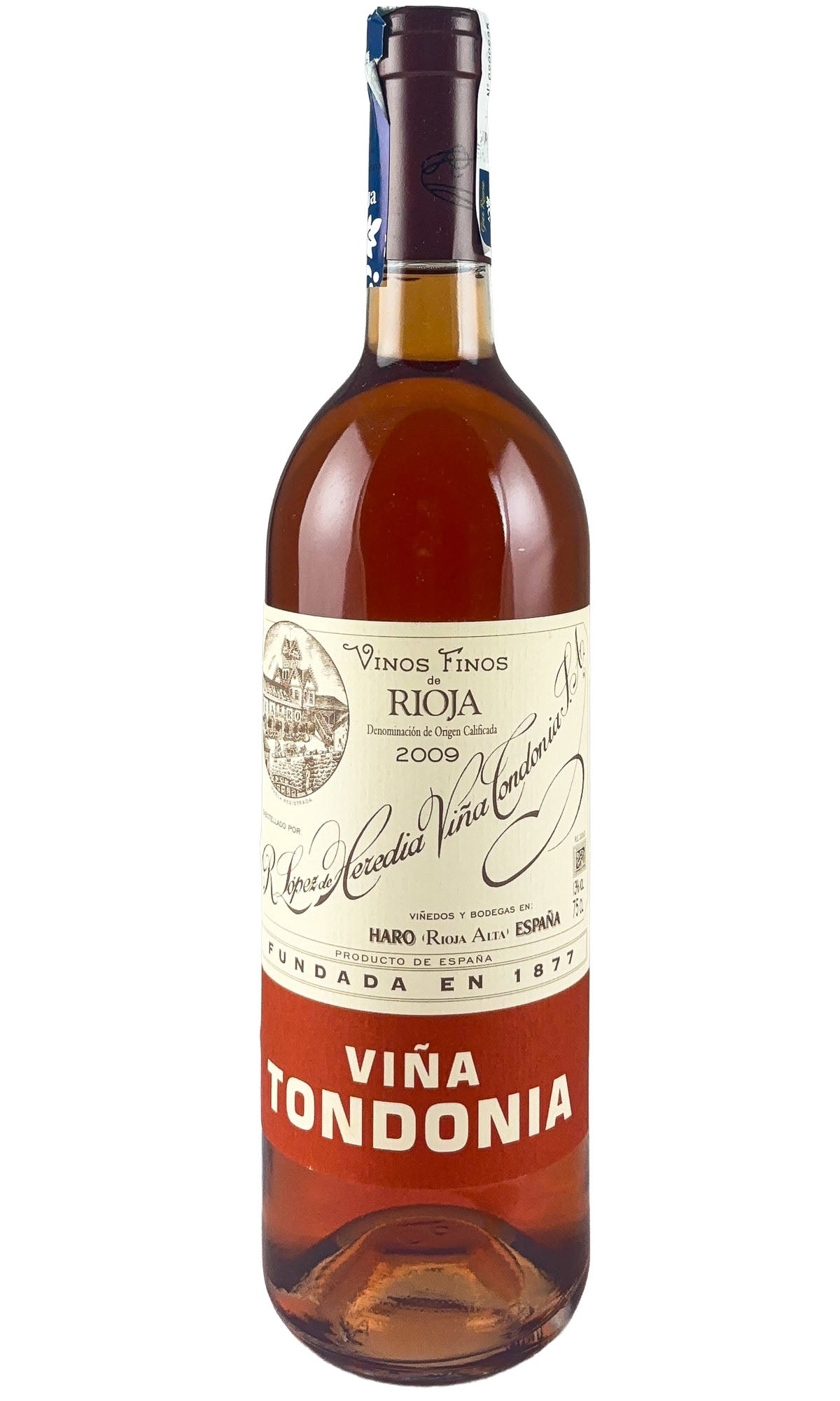 Bottle of Lopez de Heredia, Rioja Gran Reserva Rosado Vina Tondonia, 2009 - Rosé Wine - Flatiron Wines & Spirits - New York
