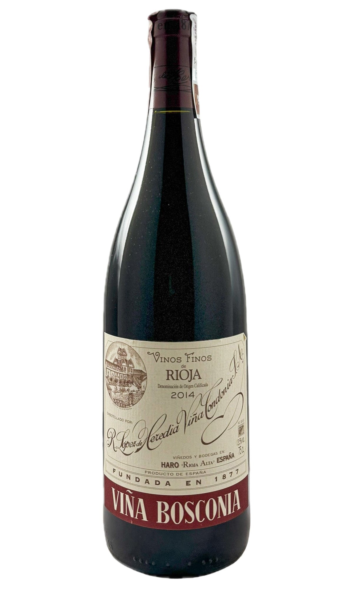 Bottle of Lopez de Heredia, Rioja Reserva "Bosconia", 2014 - Red Wine - Flatiron Wines & Spirits - New York