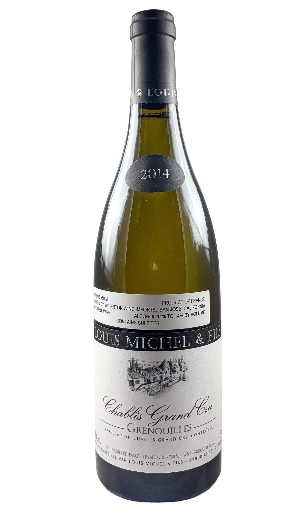 Bottle of Louis Michel, Chablis Grand Cru Grenouilles, 2014 - White Wine - Flatiron Wines & Spirits - New York