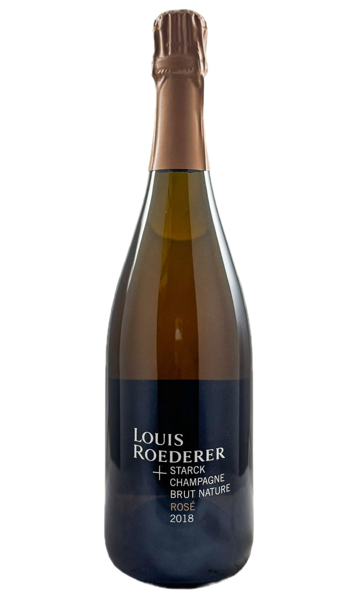 Louis Roederer, Champagne Brut Nature Rose (Philippe Starck Label