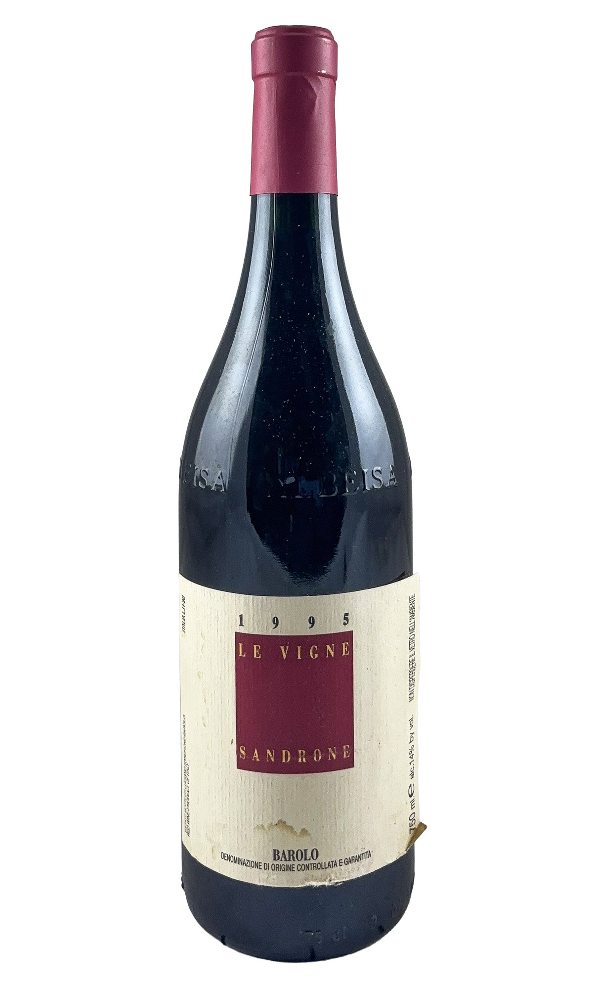 Bottle of Luciano Sandrone, Barolo Le Vigne, 1995 - Red Wine - Flatiron Wines & Spirits - New York