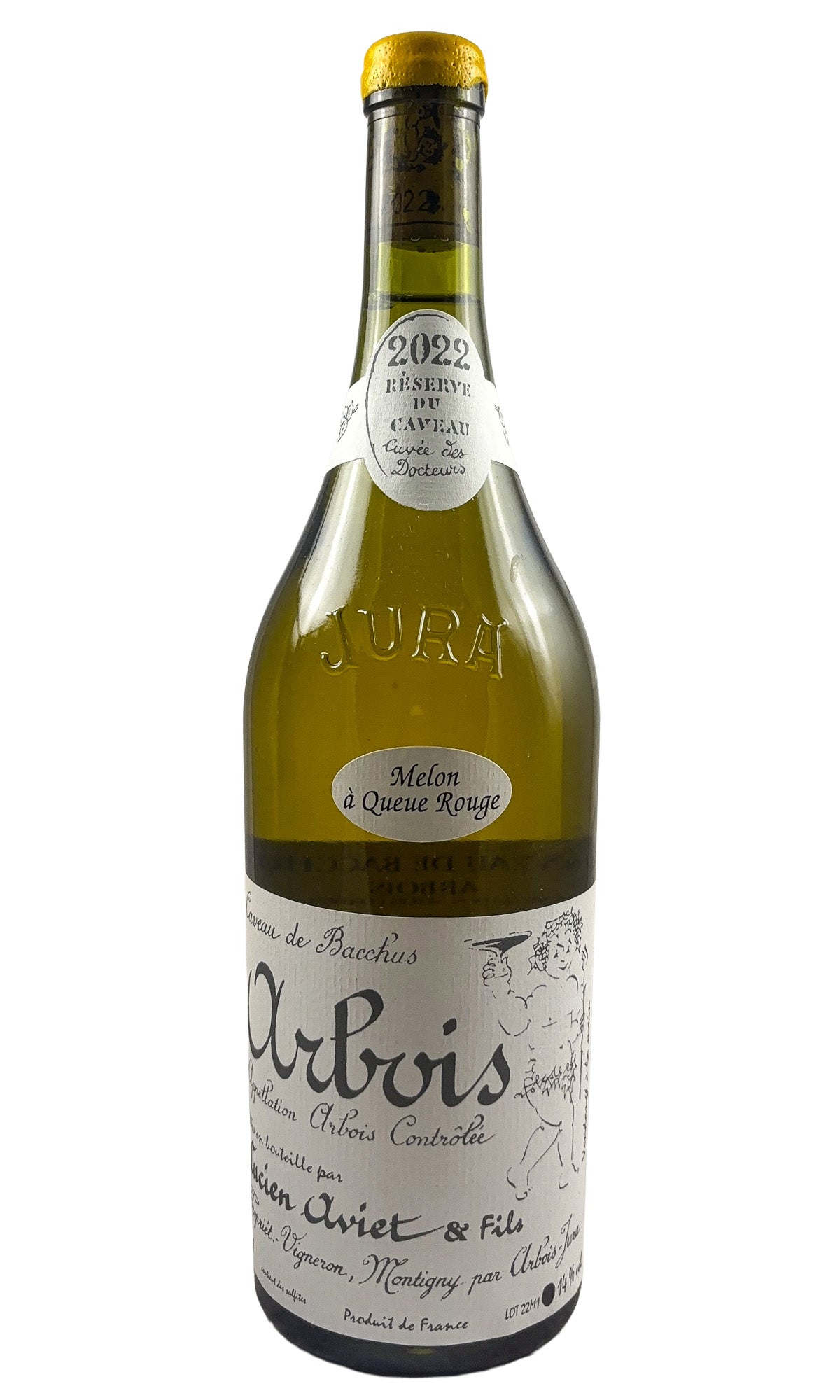 Lucien Aviet & Fils Arbois Le Caveau de Bacchus, Melon a Queue