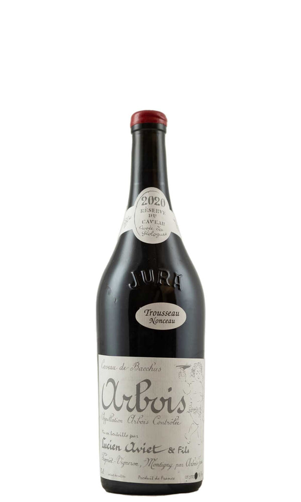 Bottle of Lucien Aviet & Fils Arbois Le Caveau de Bacchus, Trousseau Cuvee des Geologues Nonceau, 2020 - Red Wine - Flatiron Wines & Spirits - New York