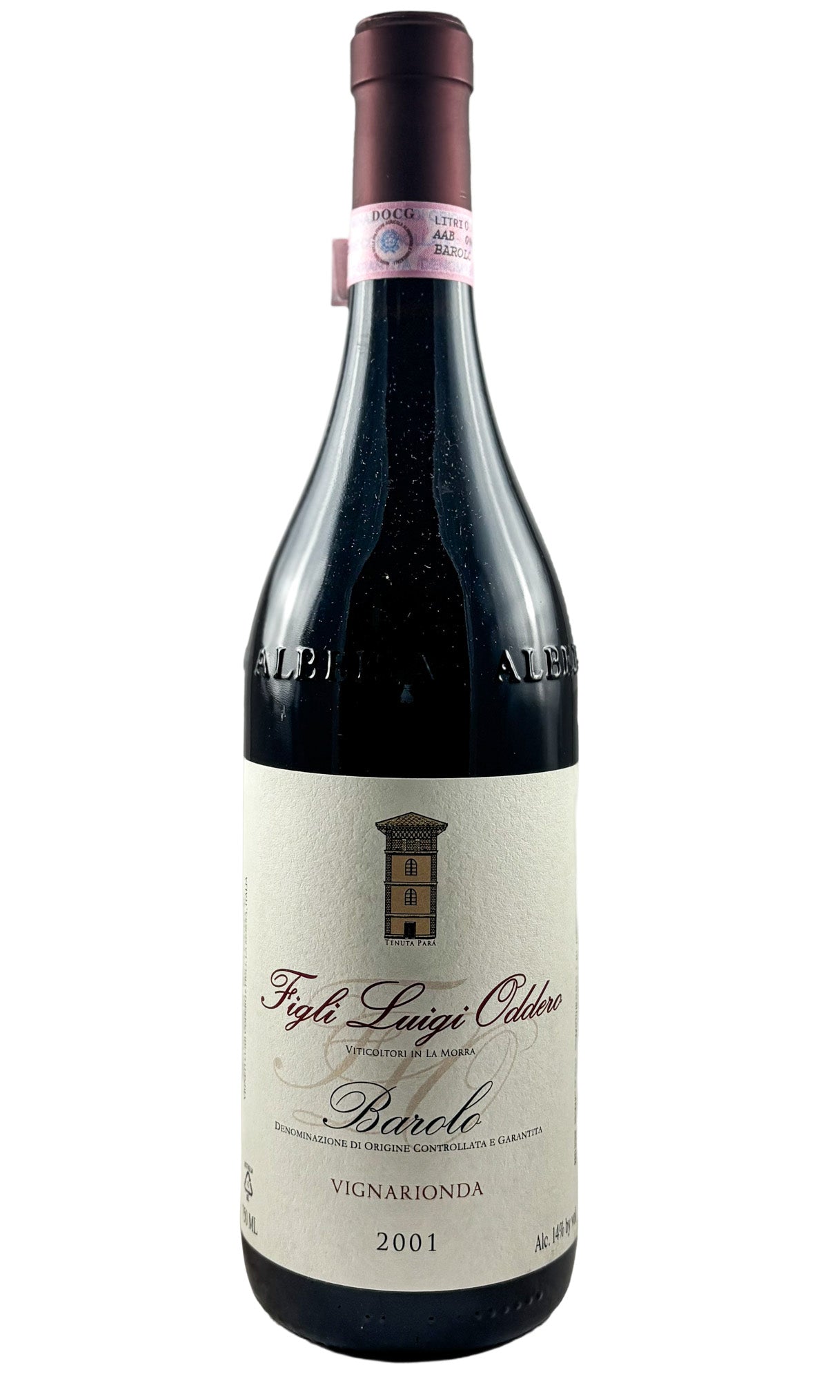 Bottle of Luigi Oddero, Barolo Vigna Rionda, 2001 - Red Wine - Flatiron Wines & Spirits - New York