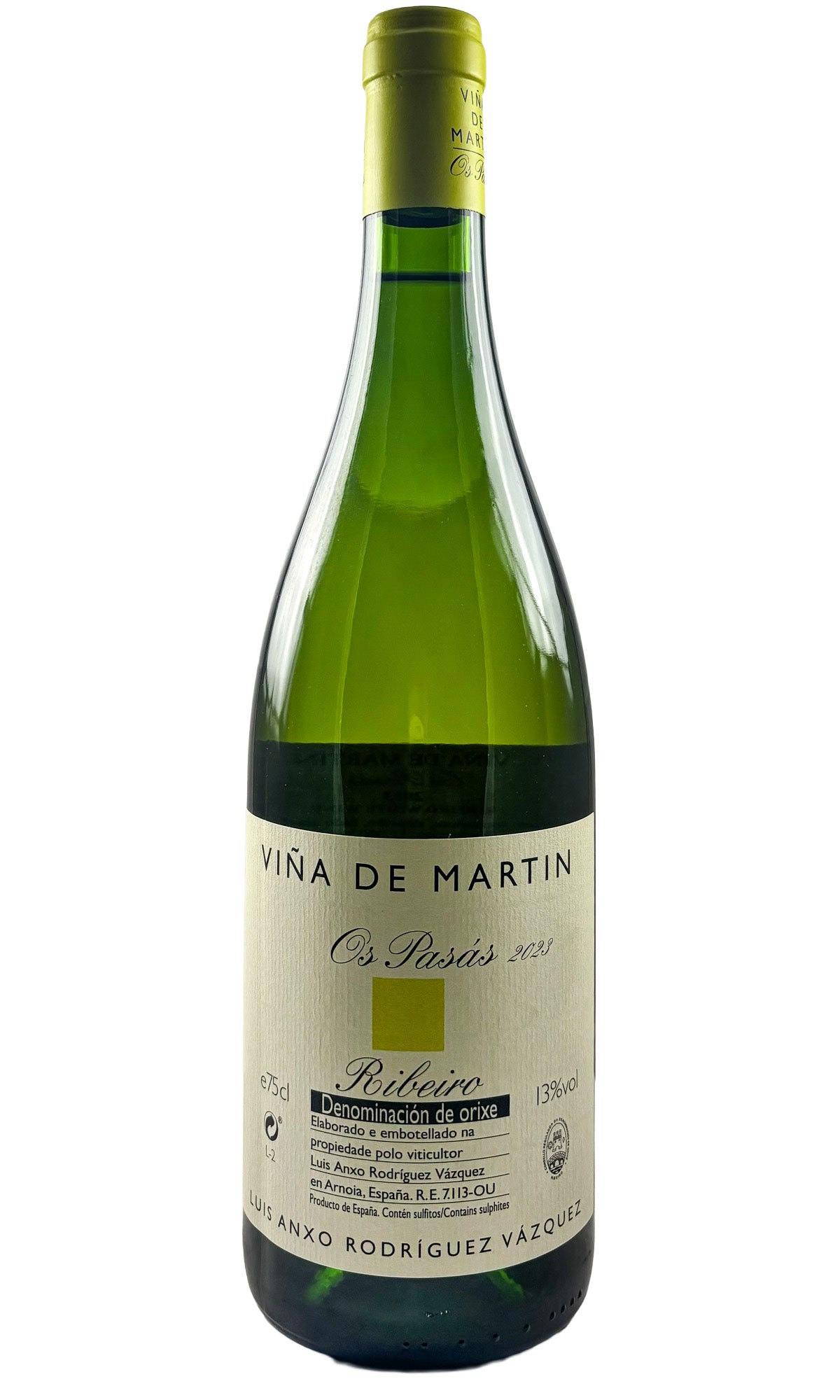 Bottle of Luis Rodriguez, Vina de Martin Os Pasas, 2023 - White Wine - Flatiron Wines & Spirits - New York