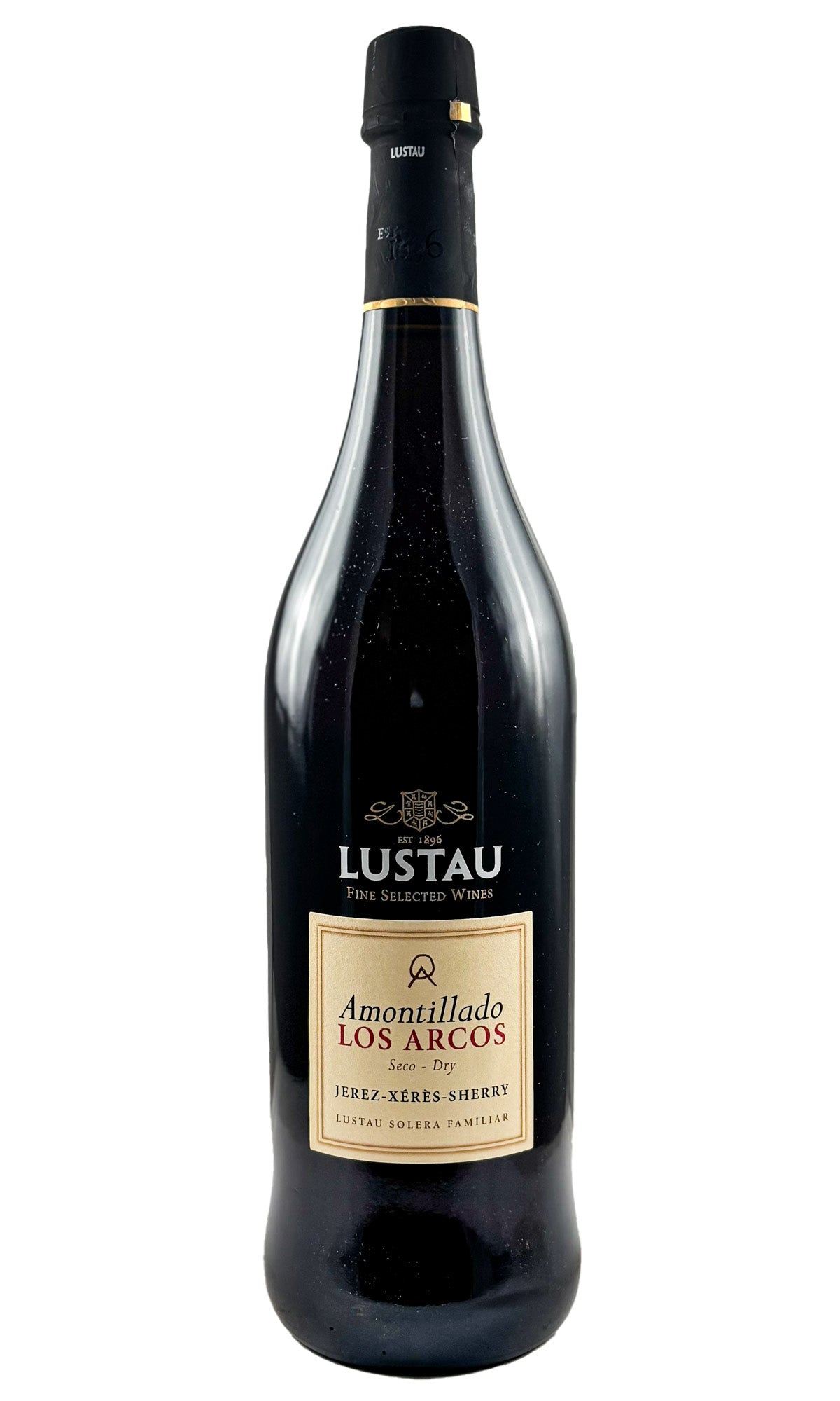 Bottle of Lustau, Amontillado Los Arcos Solera Reserva Sherry, NV - Fortified Wine - Flatiron Wines & Spirits - New York