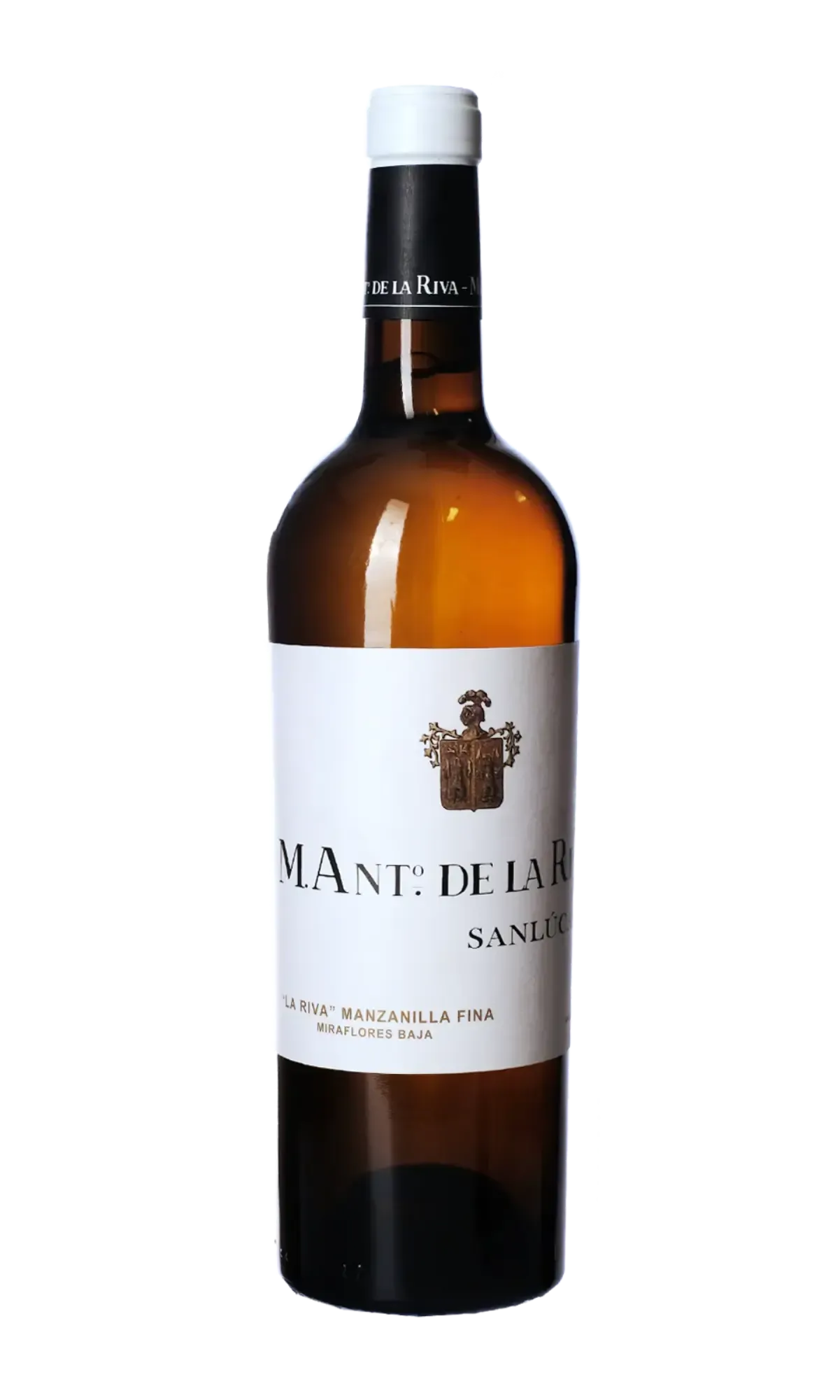 Bottle of M. Ant. De La Riva, Manzanilla Fina Miraflores Baja, NV (Pre-Sale, Wine Arrives 2/19) - Fortified Wine - Flatiron Wines & Spirits - New York