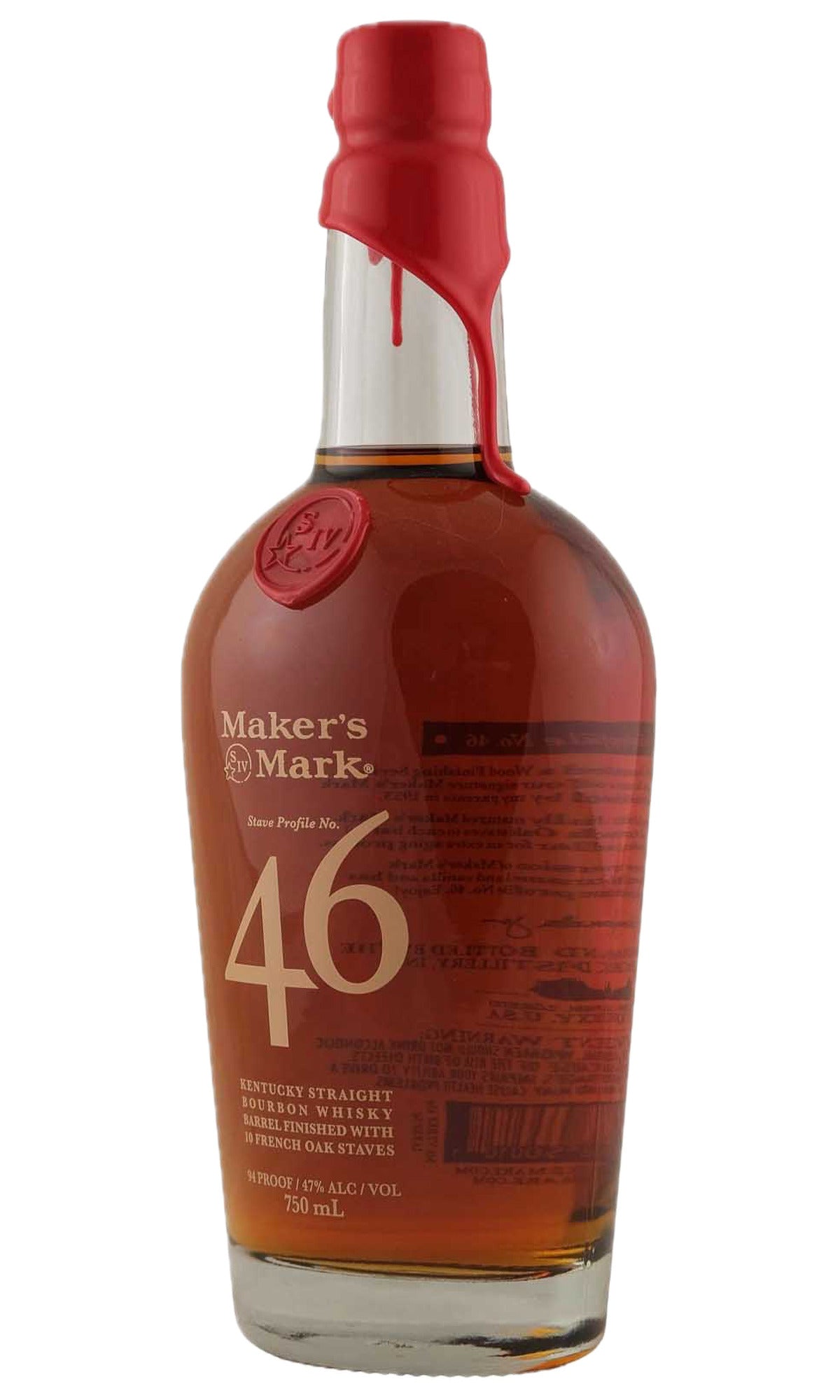 Bottle of Maker's Mark, 46 Bourbon - Spirit - Flatiron Wines & Spirits - New York