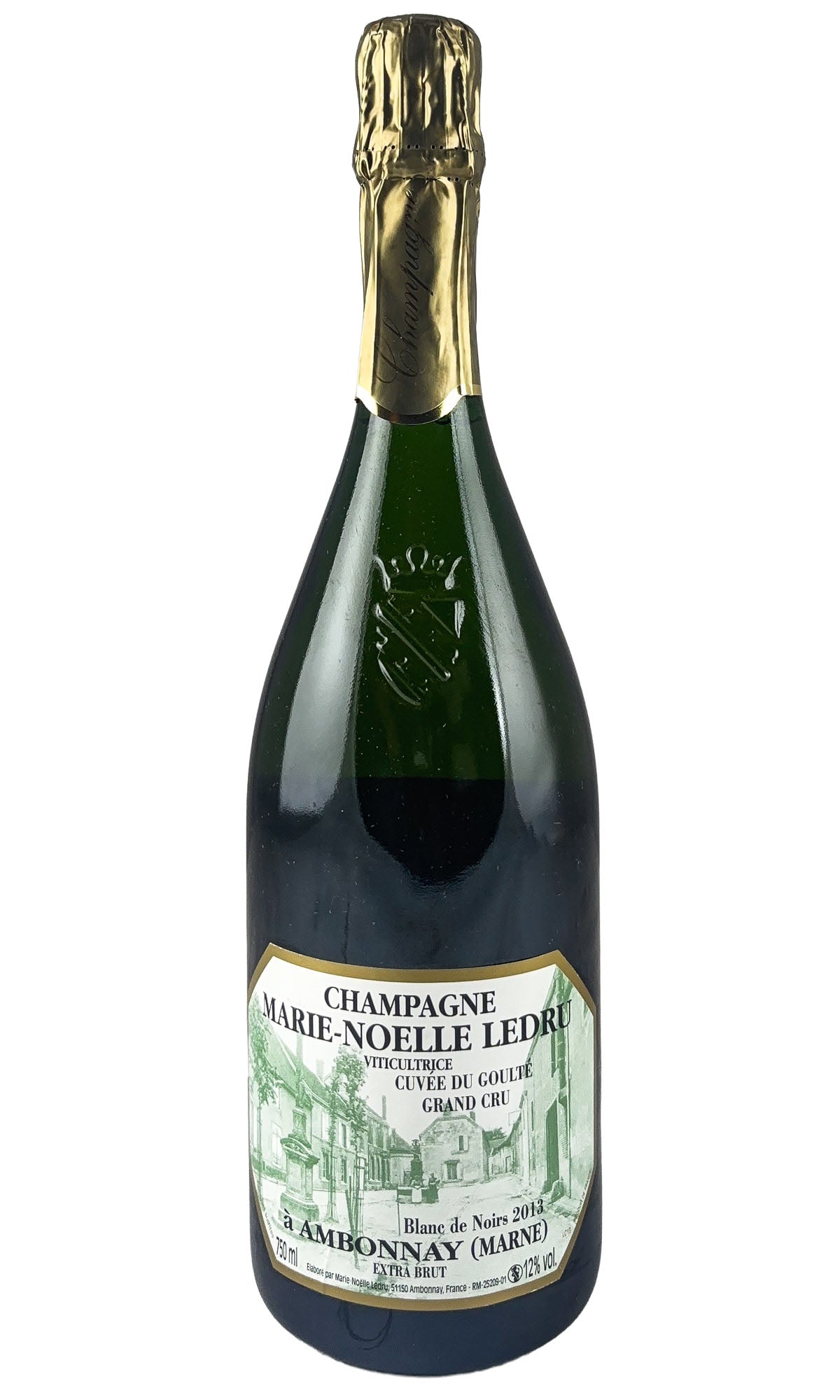 Bottle of Marie-Noelle LeDru, Champagne Grand Cru Cuvee du Goulte, 2013 - Sparkling Wine - Flatiron Wines & Spirits - New York