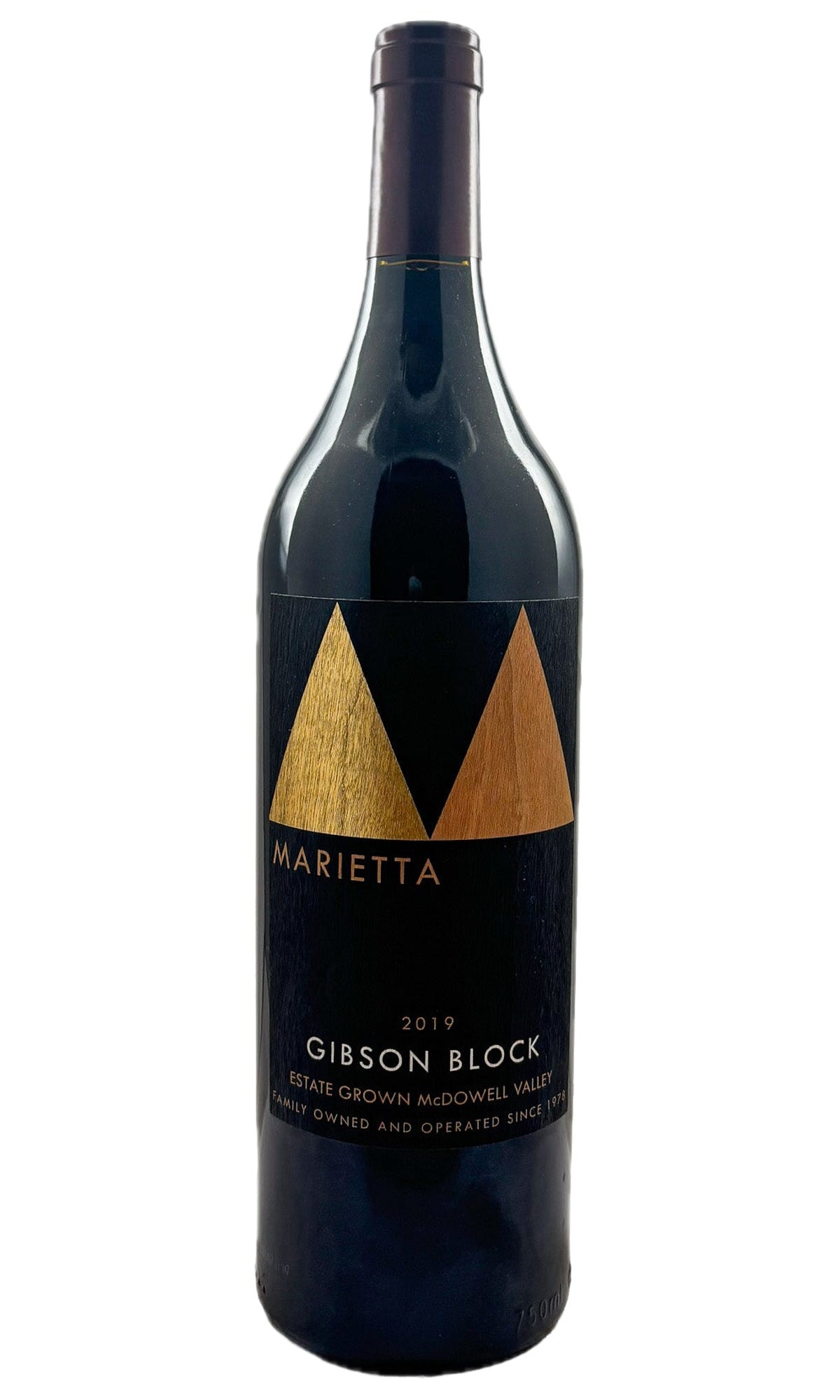 Bottle of Marietta Cellars, Gibson Block Syrah, 2019 - Red Wine - Flatiron Wines & Spirits - New York