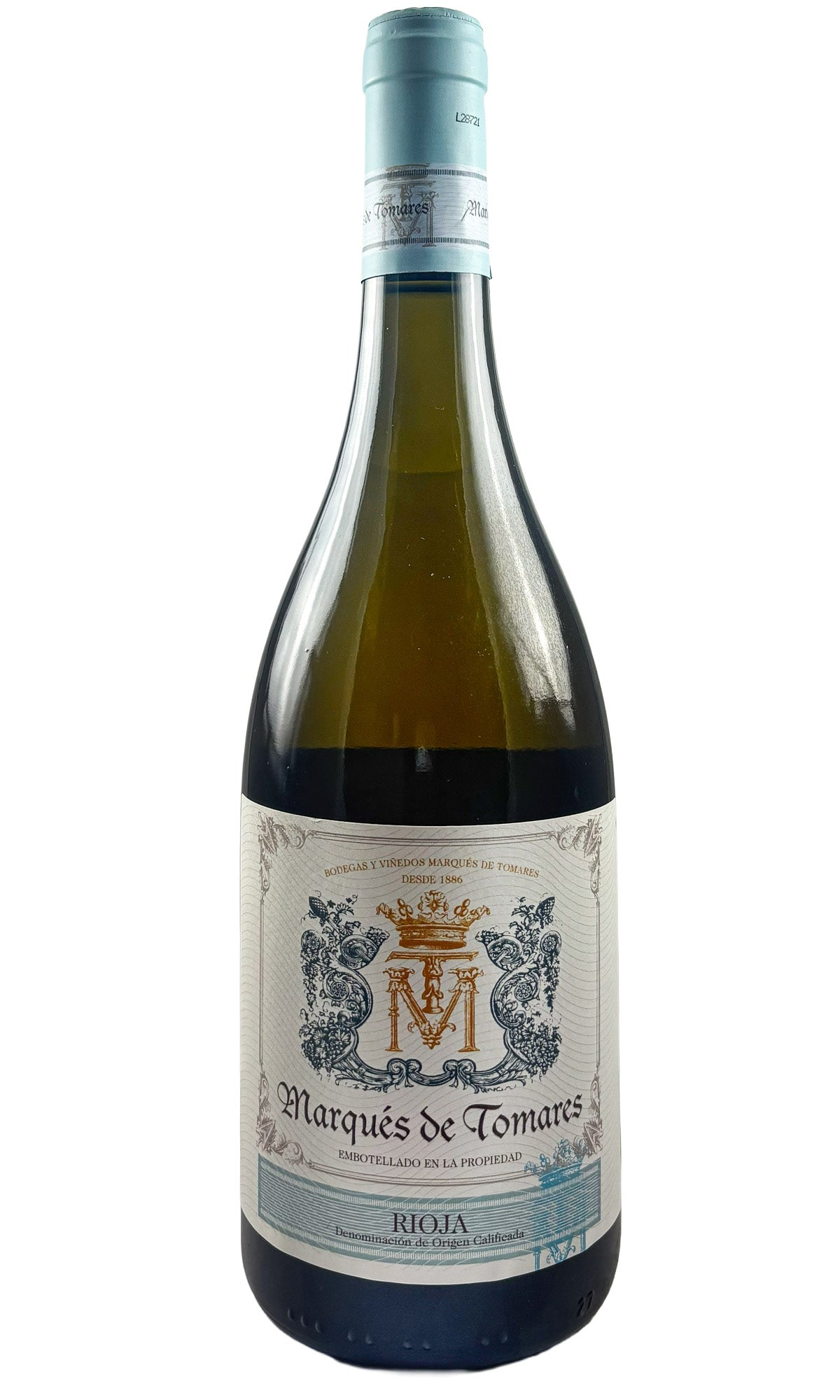 Bottle of Marques de Tomares, Rioja Blanco Crianza, 2021 - White Wine - Flatiron Wines & Spirits - New York