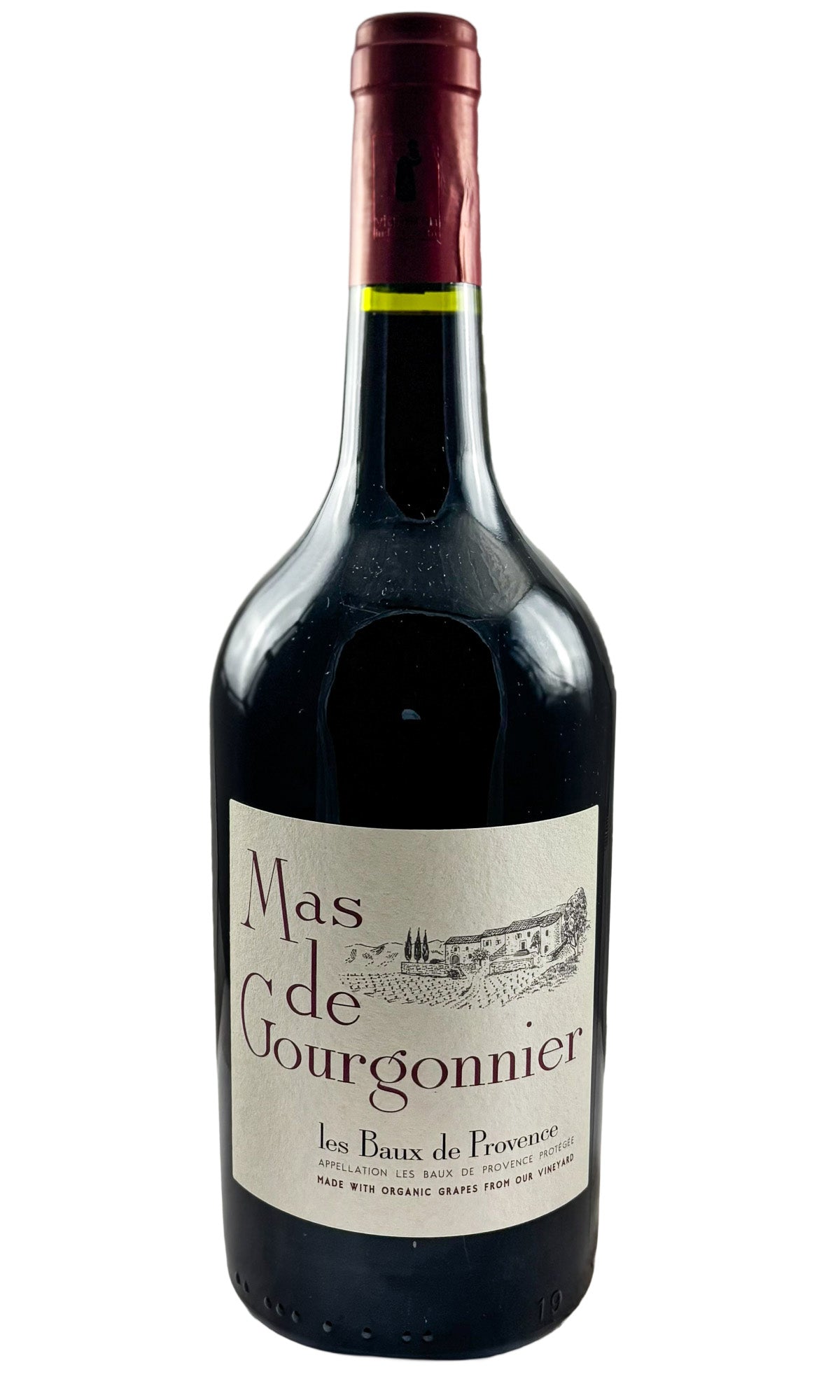 Bottle of Mas de Gourgonnier, Les Baux-de-Provence Rouge, 2023 - Red Wine - Flatiron Wines & Spirits - New York