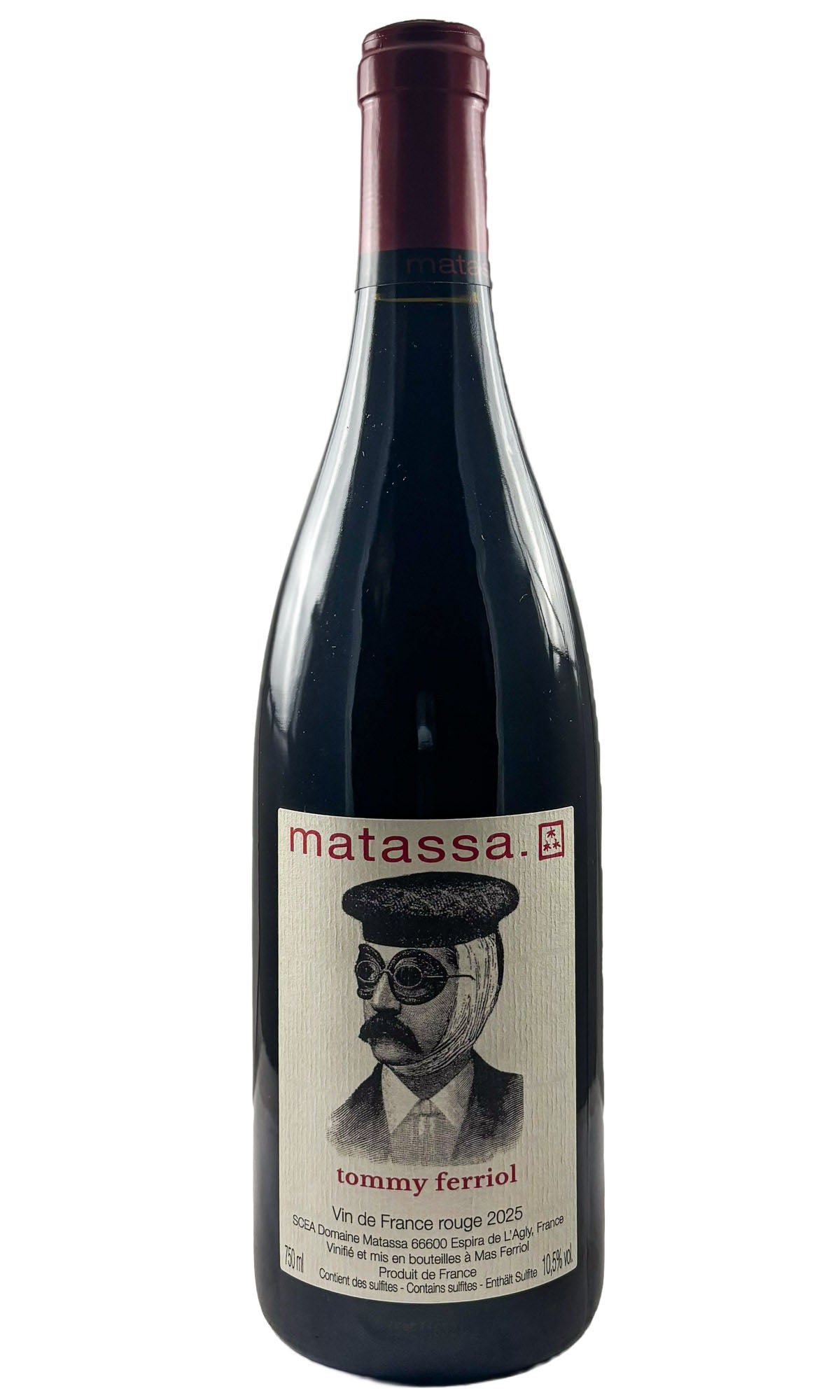 Bottle of Matassa, VdF Rouge Tommy Ferriol, 2025 - Red Wine - Flatiron Wines & Spirits - New York