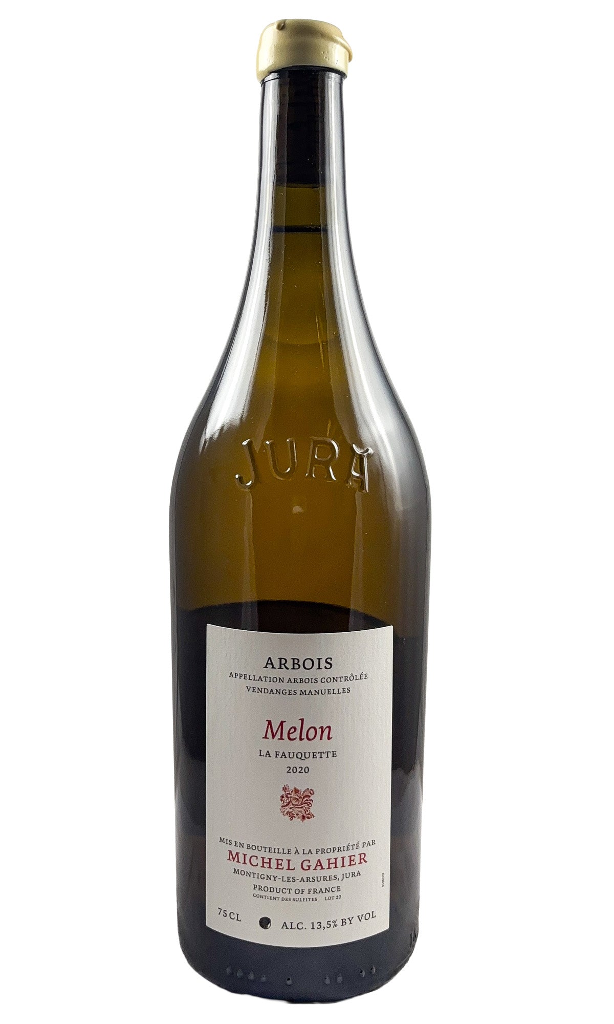 Bottle of Michel Gahier, Arbois Blanc Melon La Fauquette, 2020 - White Wine - Flatiron Wines & Spirits - New York