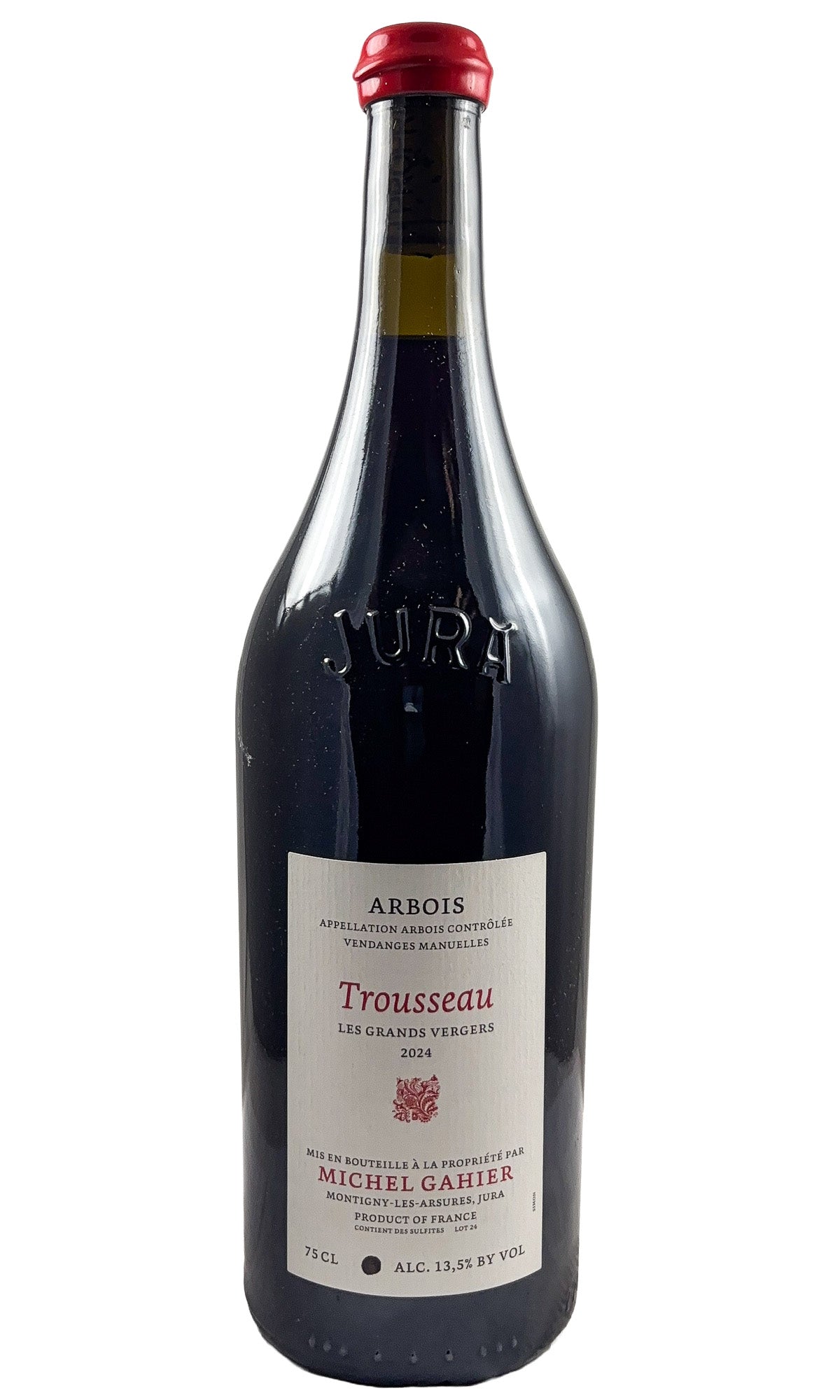 Bottle of Michel Gahier, Arbois Rouge Trousseau Grands Vergers, 2024 - Red Wine - Flatiron Wines & Spirits - New York