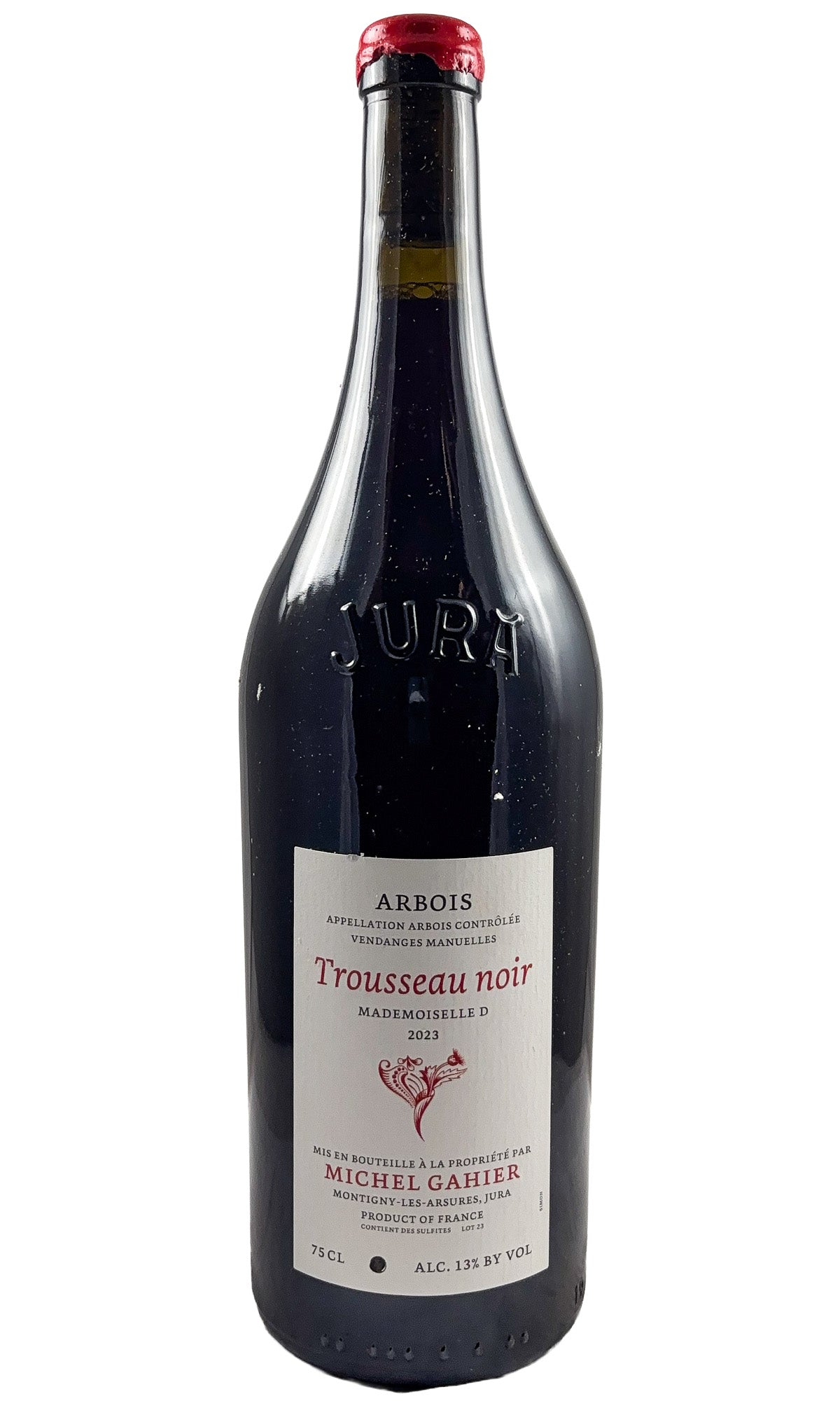 Bottle of Michel Gahier, Arbois Rouge Trousseau La Vigne de Mademoiselle, 2023 - Red Wine - Flatiron Wines & Spirits - New York