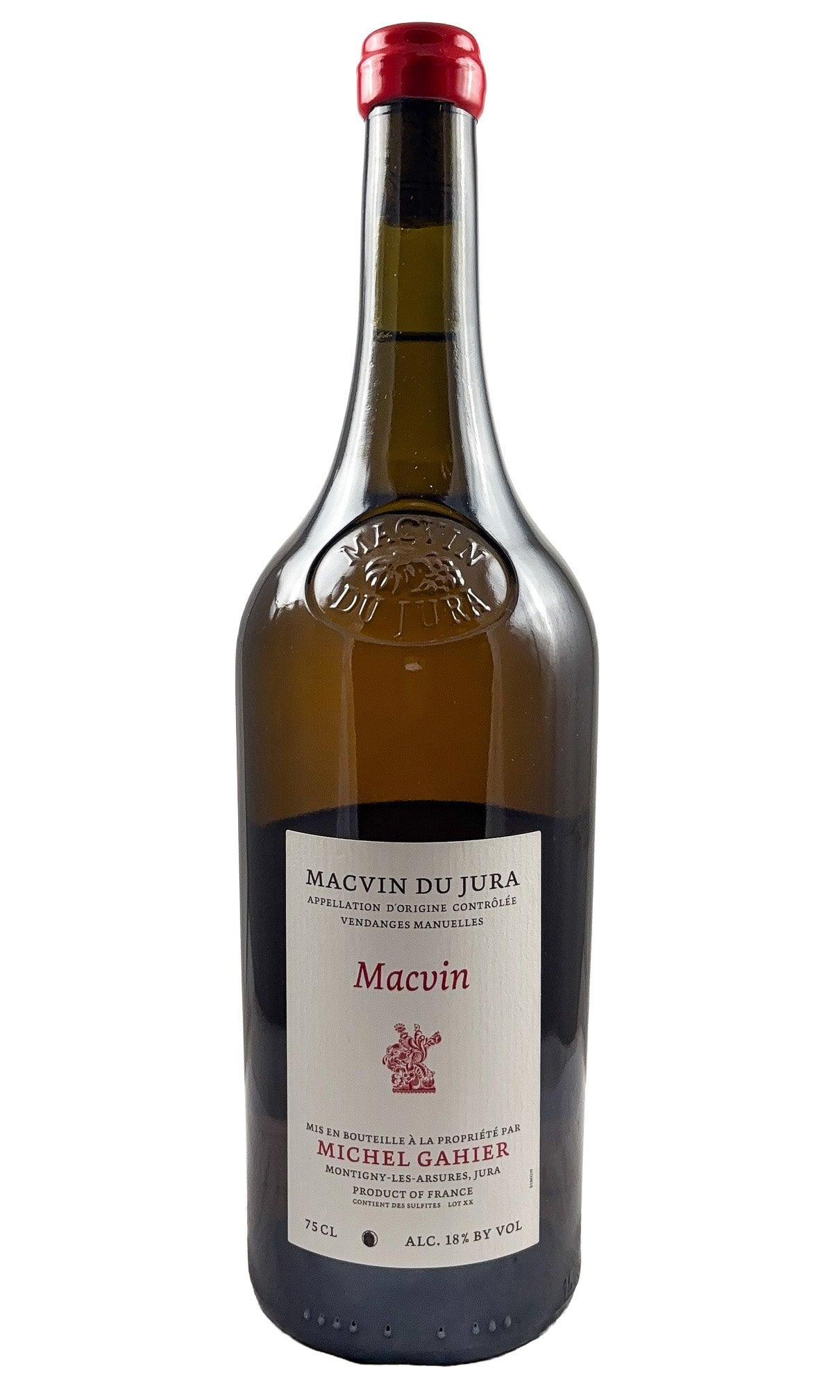 Bottle of Michel Gahier, Macvin du Jura, NV - Fortified Wine - Flatiron Wines & Spirits - New York